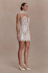 Zoey Lace Scarf - Ivory
