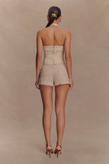 Meadow Denim Shorts - Stone Wash
