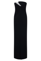 Lianne Strapless Maxi Dress - Black