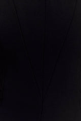 Kalila Strapless Crepe Maxi Dress - Black