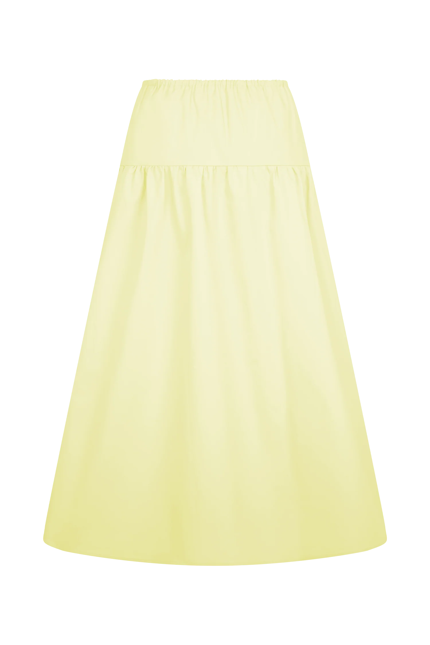 Amirah Midi Skirt - Lemon