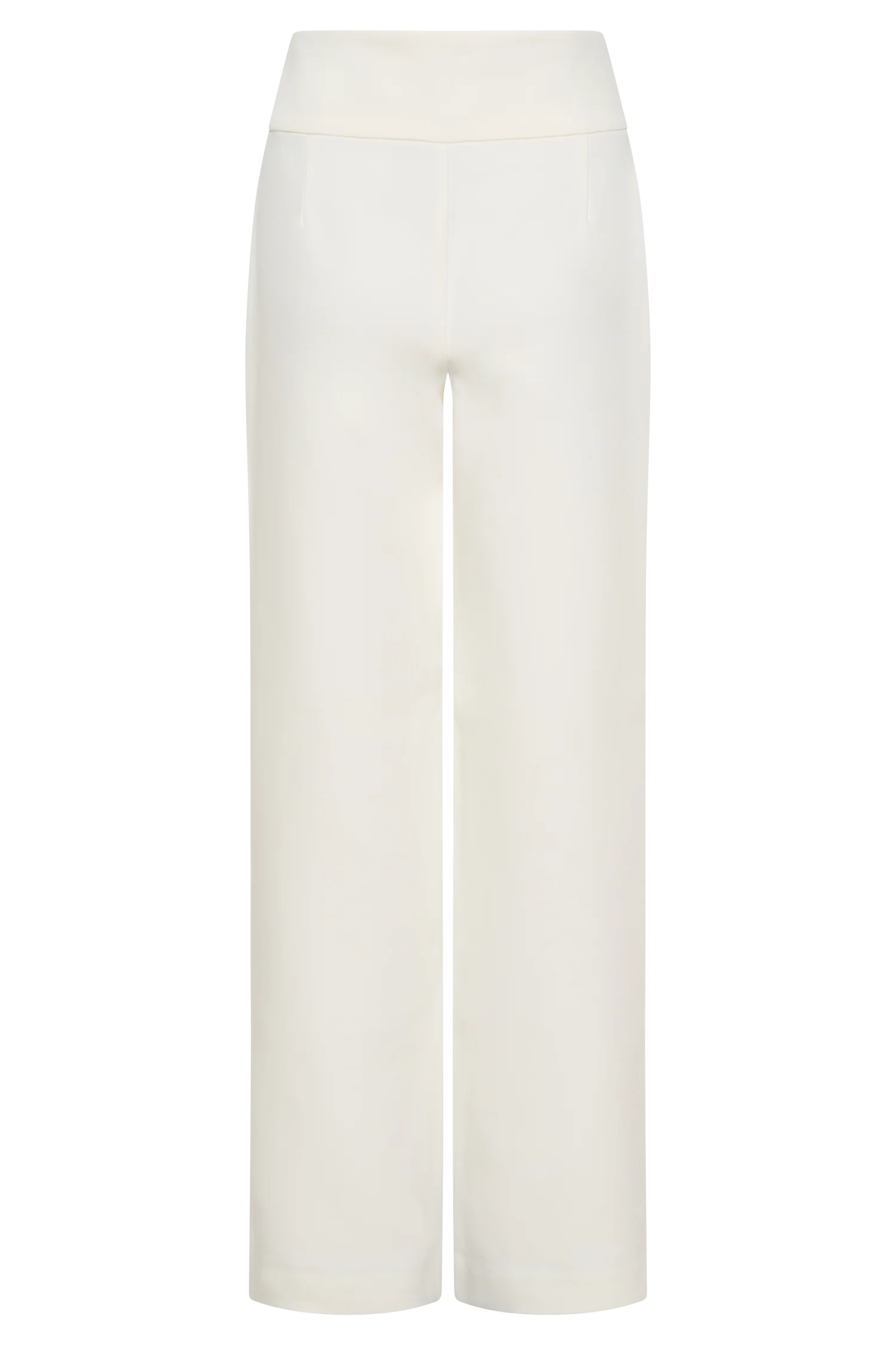 Lindie Straight Leg Suiting Pants - Ivory