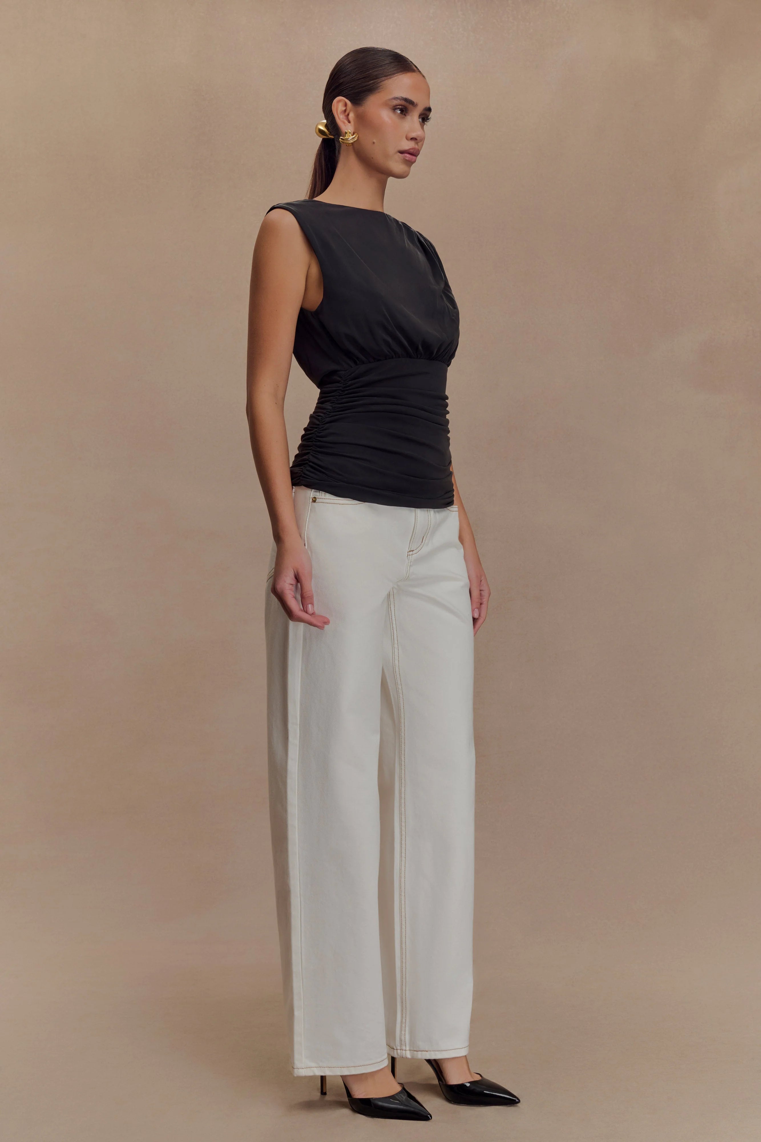 Anthony Short Sleeve Top - Black