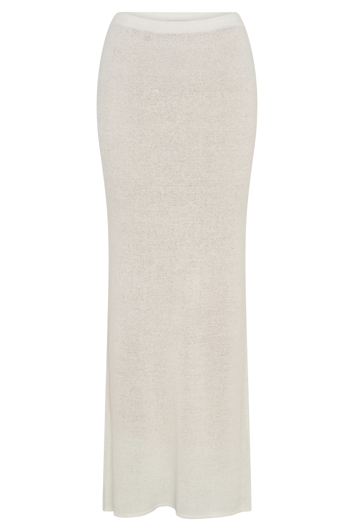 Phoebe Knit Maxi Skirt - Ivory