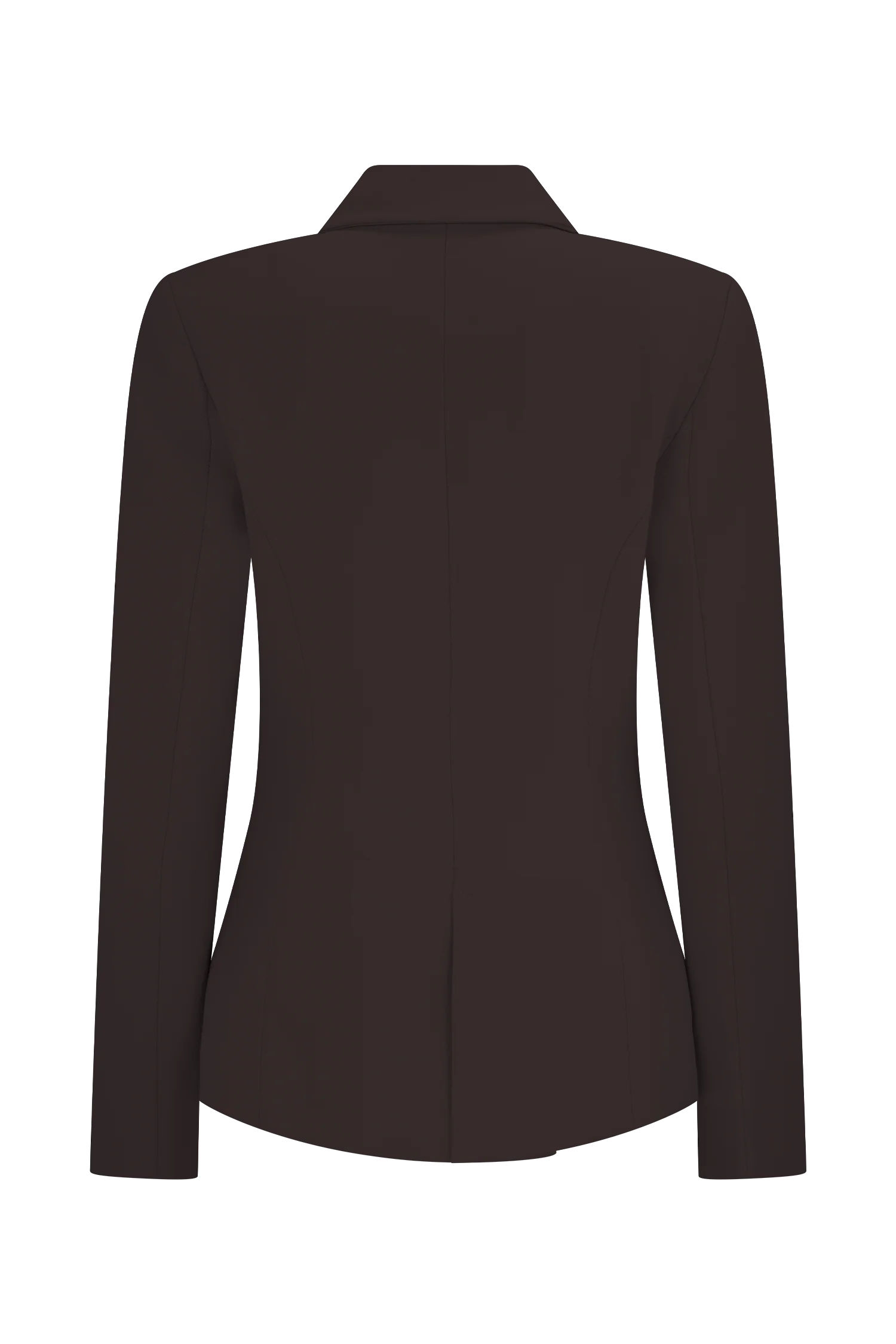 Max Cinched Waist Blazer - Chocolate