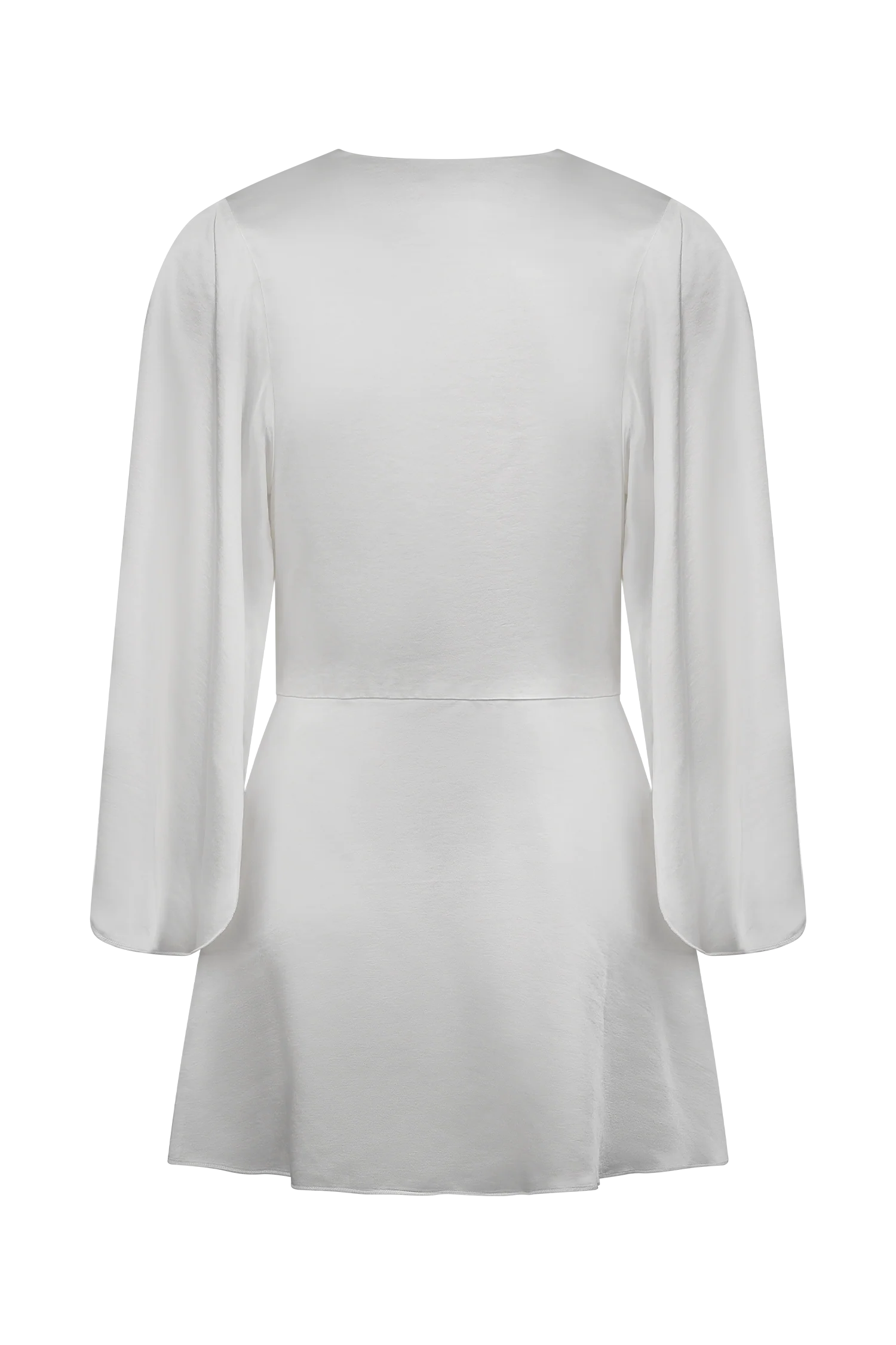 Sterling Satin Bridal Robe - Ivory