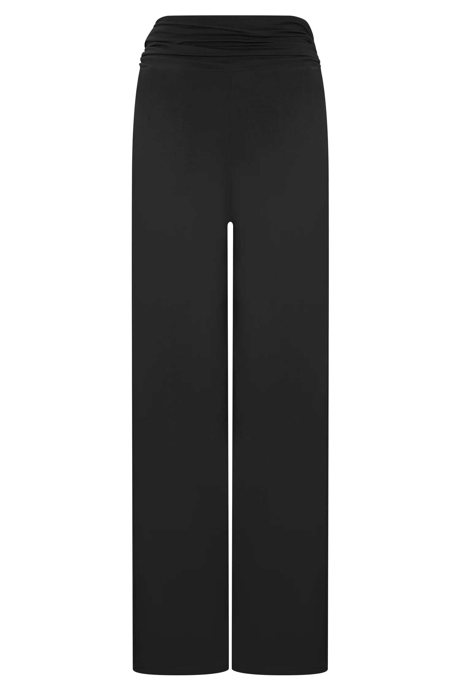 Ramona Modal Straight Leg Pant - Black
