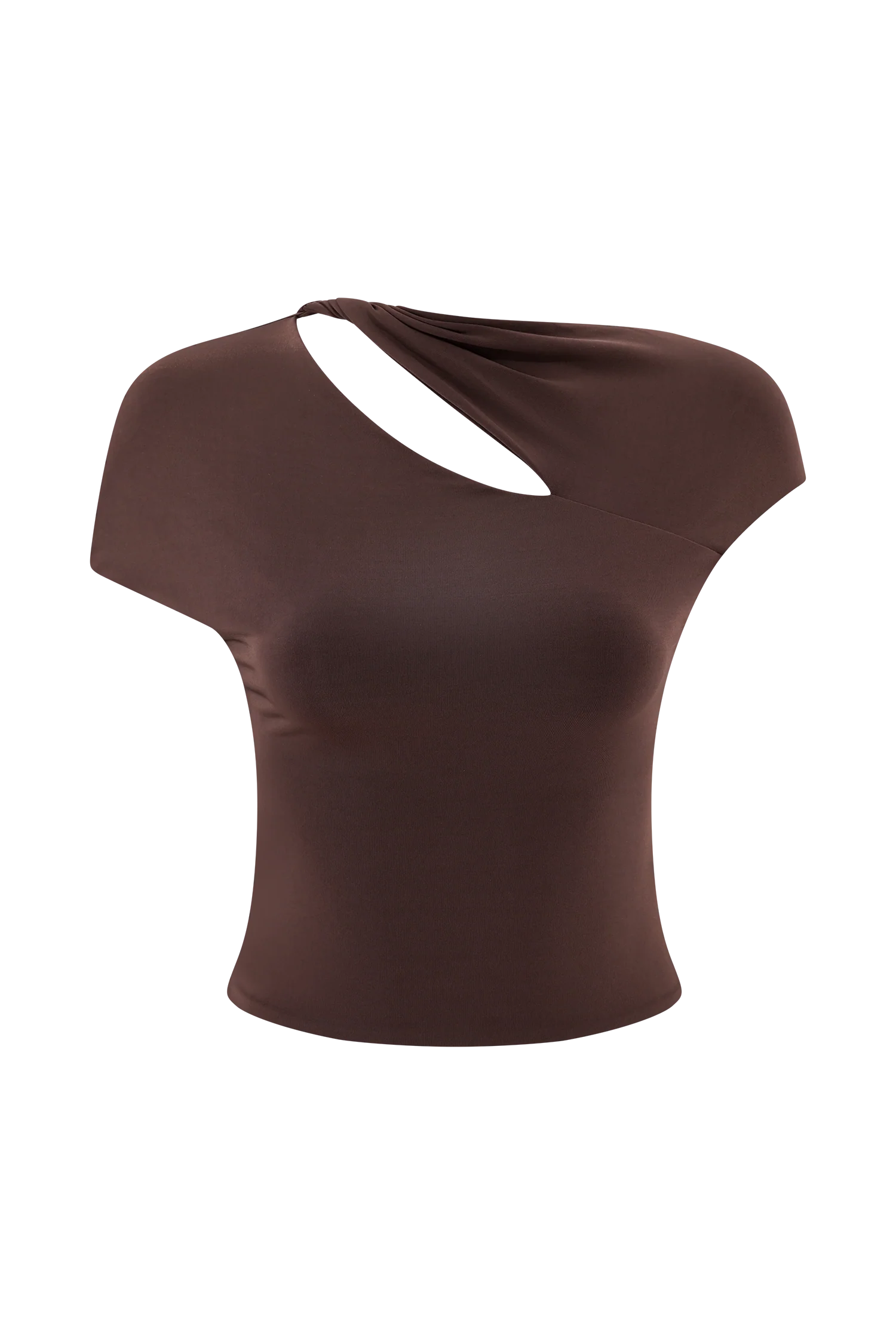 Haven Slinky Twist Top - Chocolate