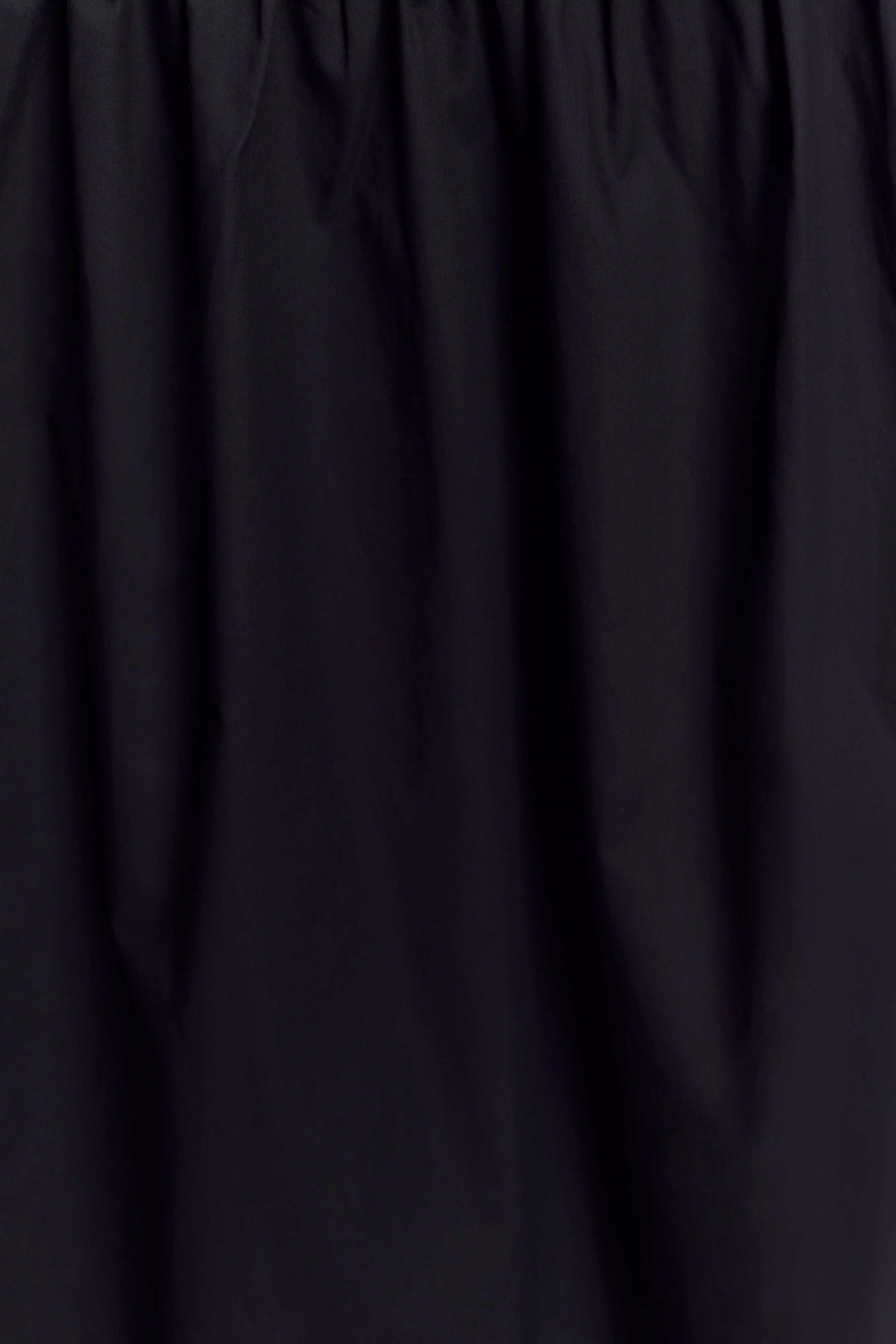 Janis Cotton Frill Maxi Dress - Black
