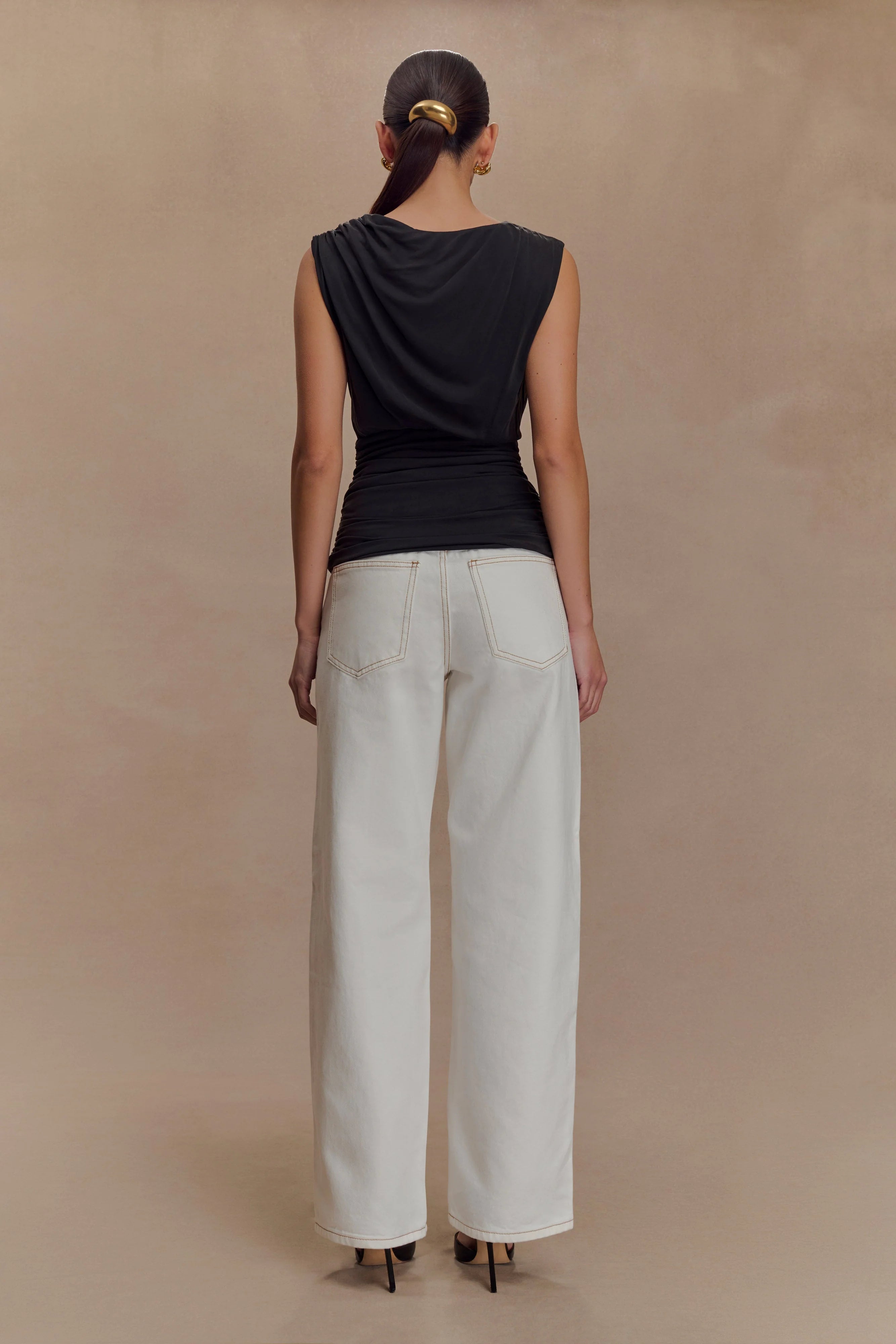 Anthony Short Sleeve Top - Black