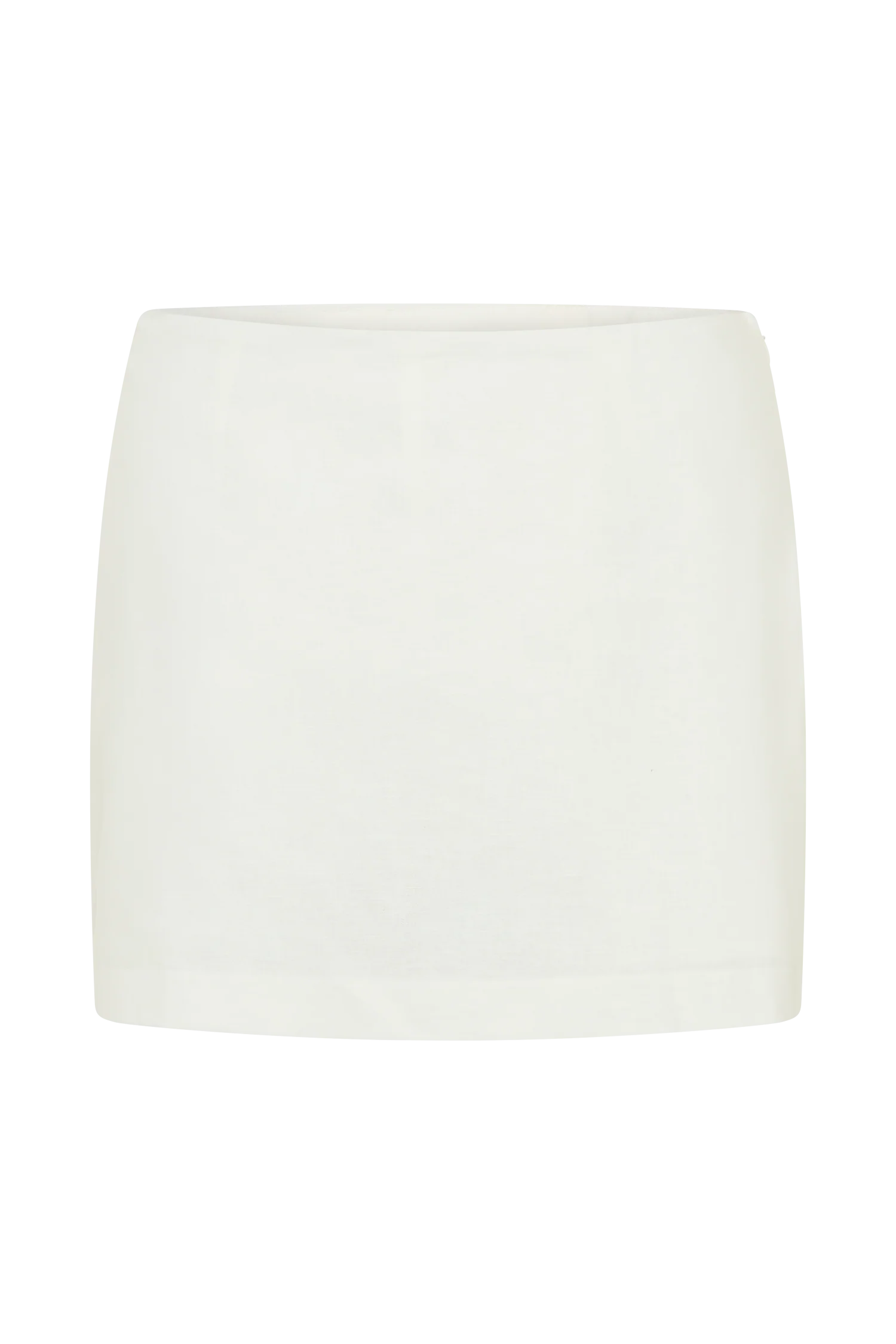 Ciara Linen Mini Skort - White