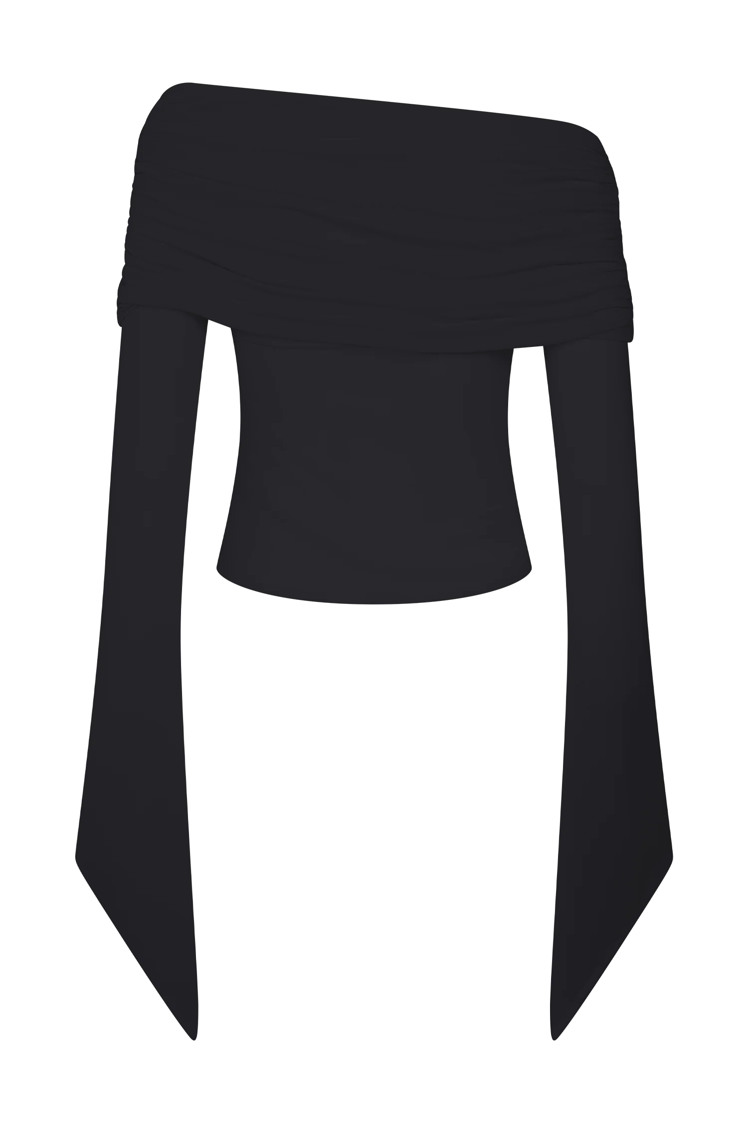 Dahlia One Shoulder Top - Black