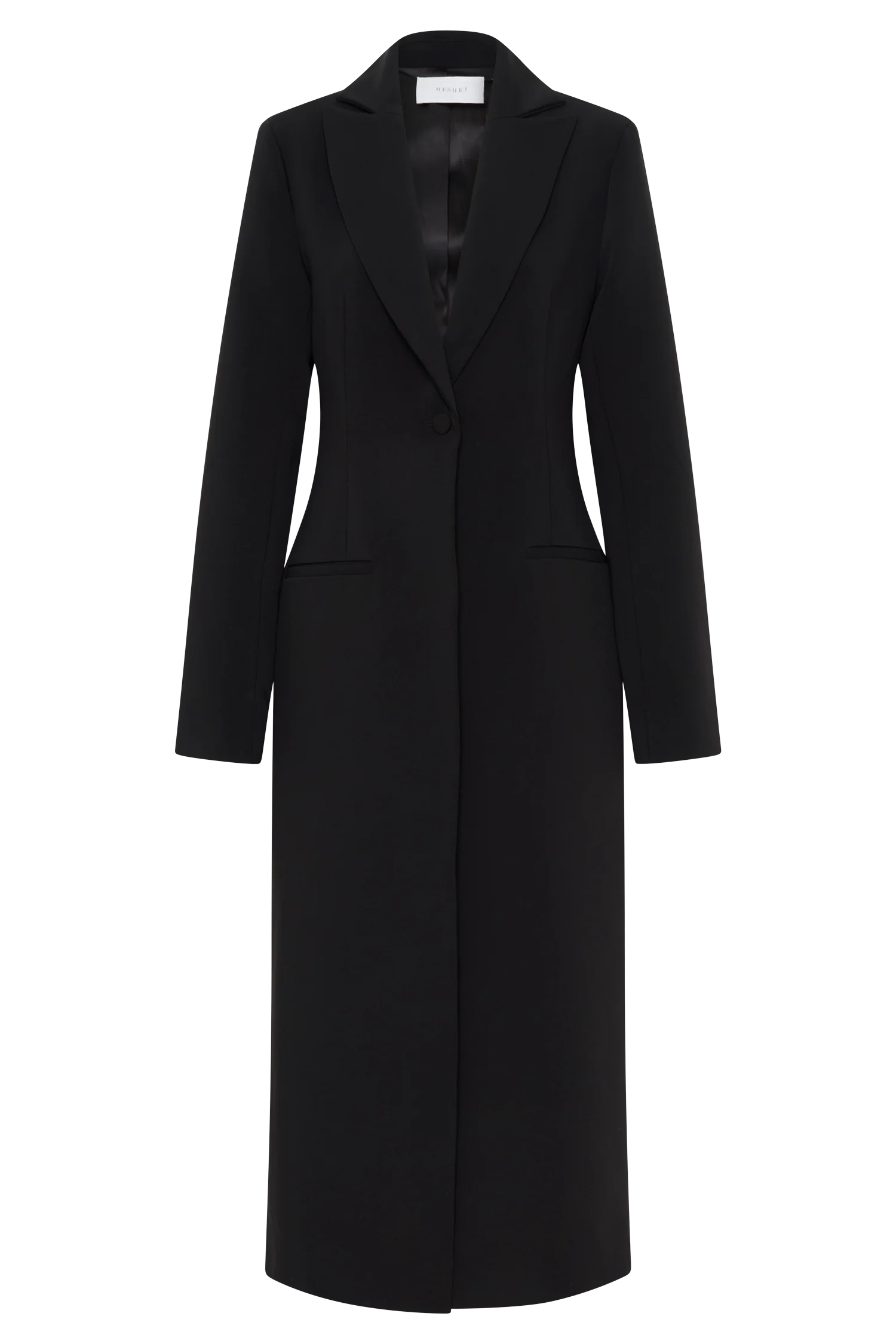 Caviar Suiting Coat - Black