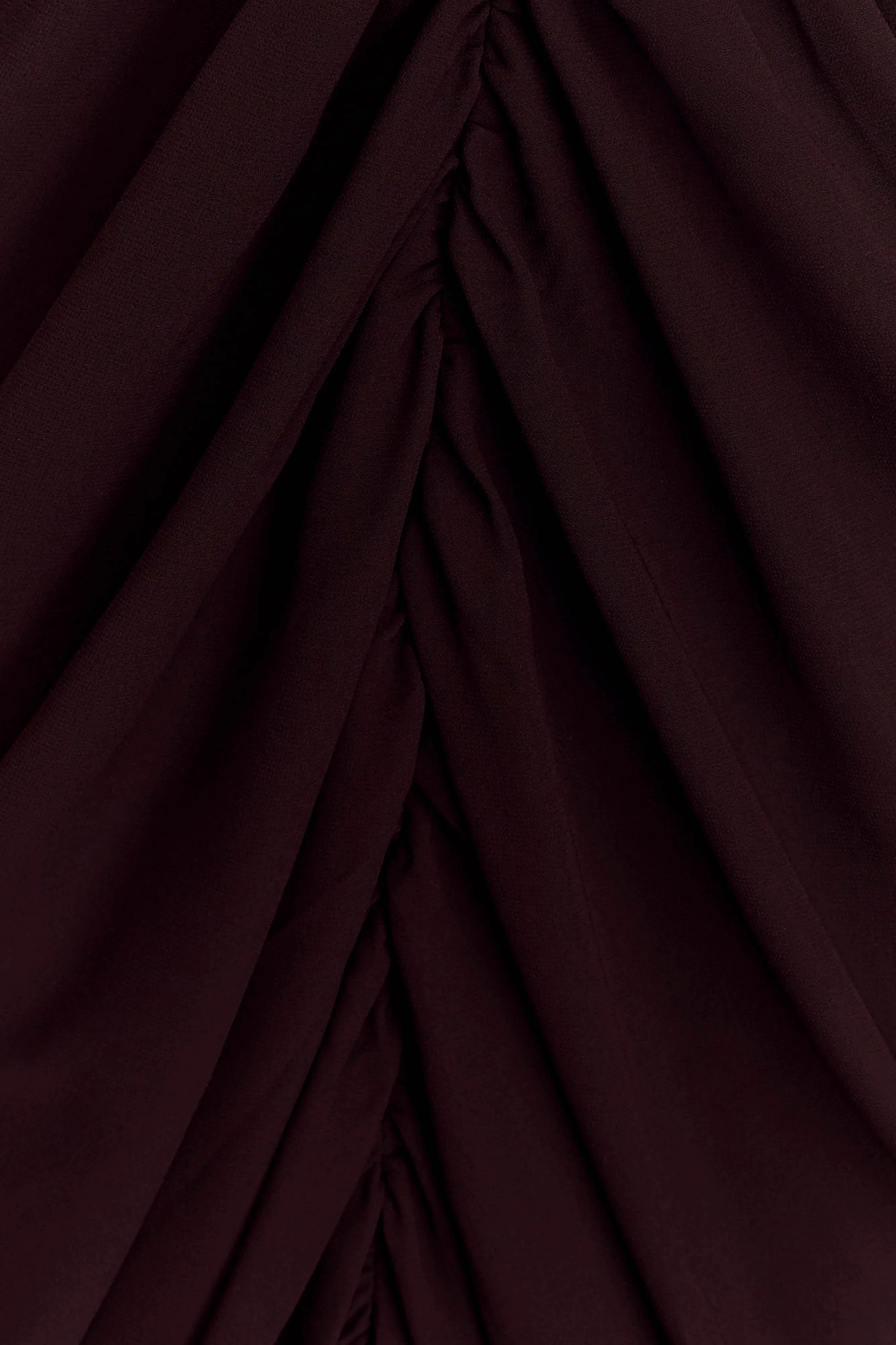 Alex Chiffon Maxi Dress - Cacao Brown