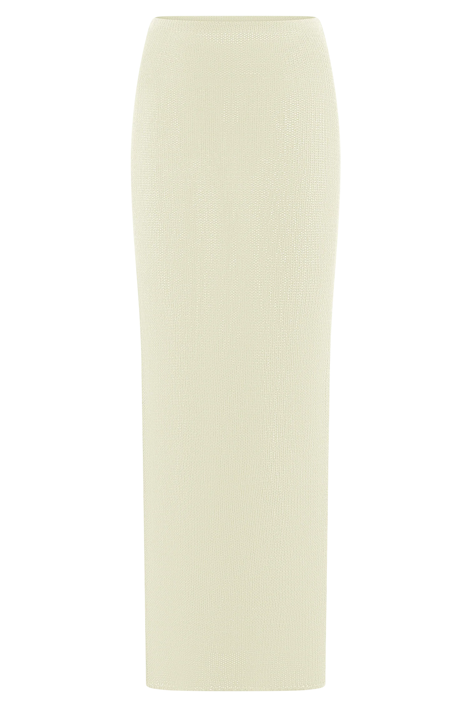 Reagan Knit Maxi Skirt - White