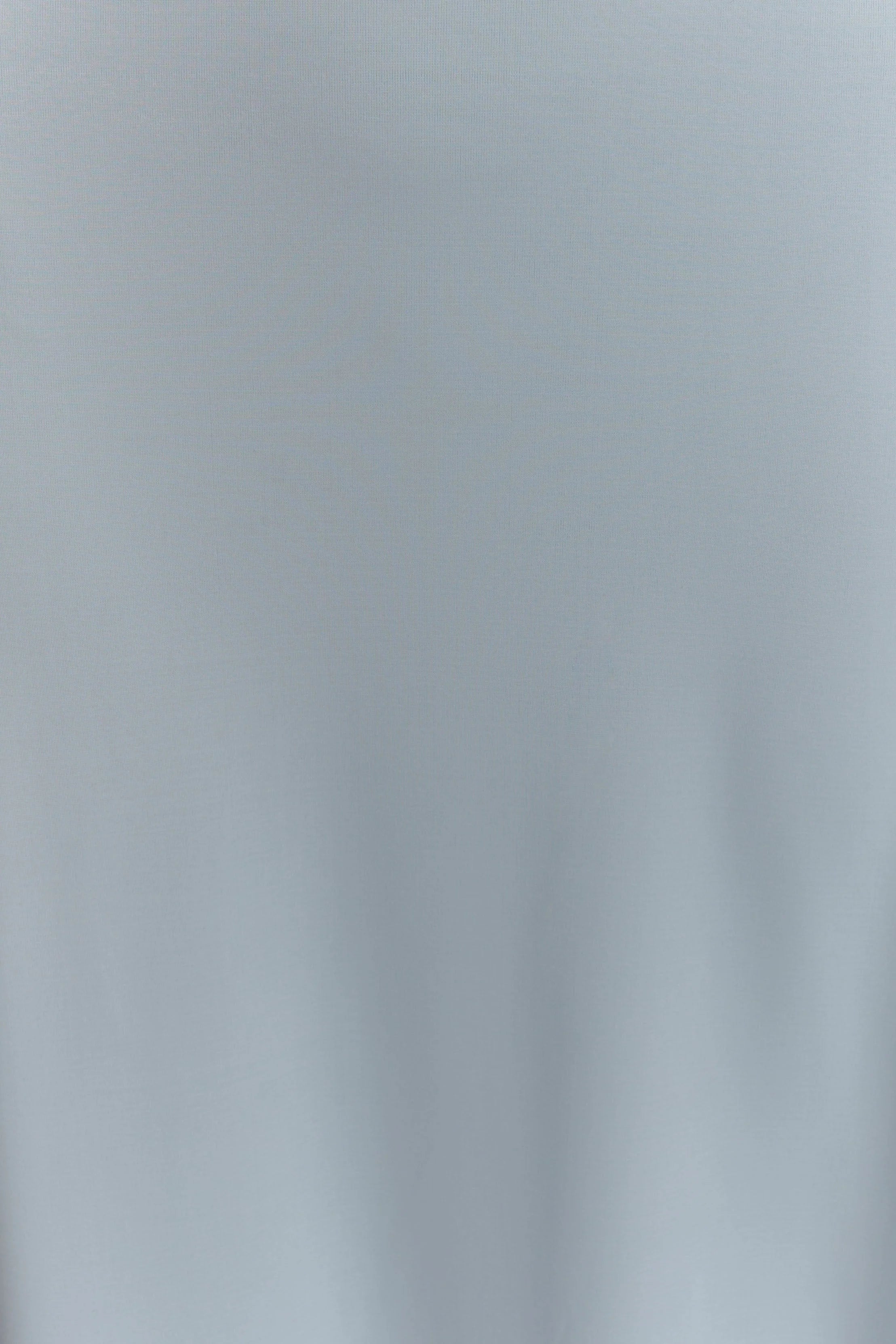 Raleigh Asymmetrical Slinky Midi Dress - Pale Blue