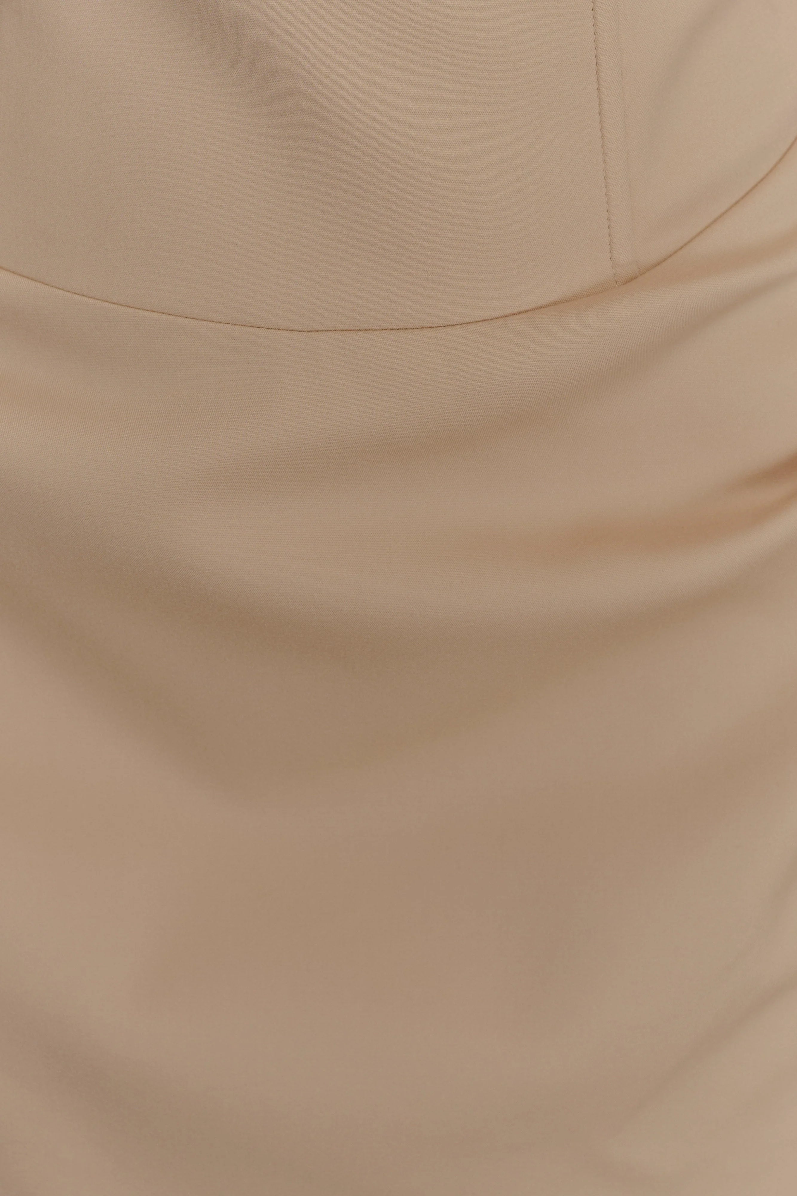 Doris Sleeveless Mini Dress - Camel