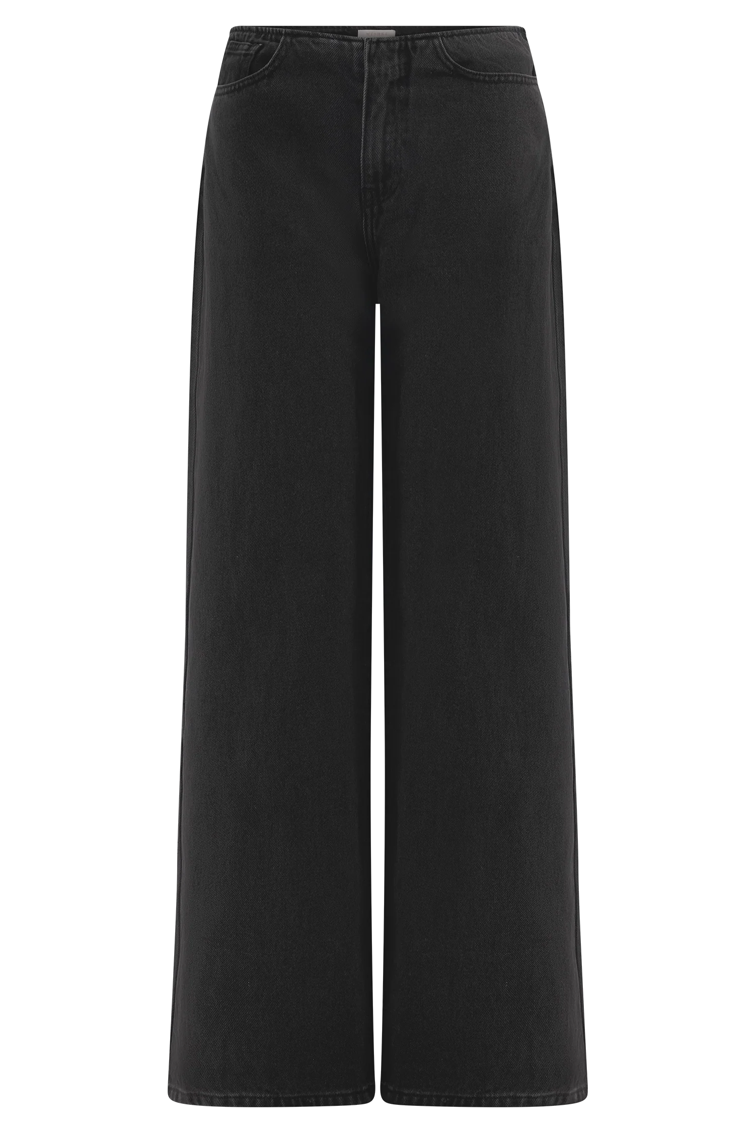Caitlin Mid Rise Denim Jeans - Washed Black