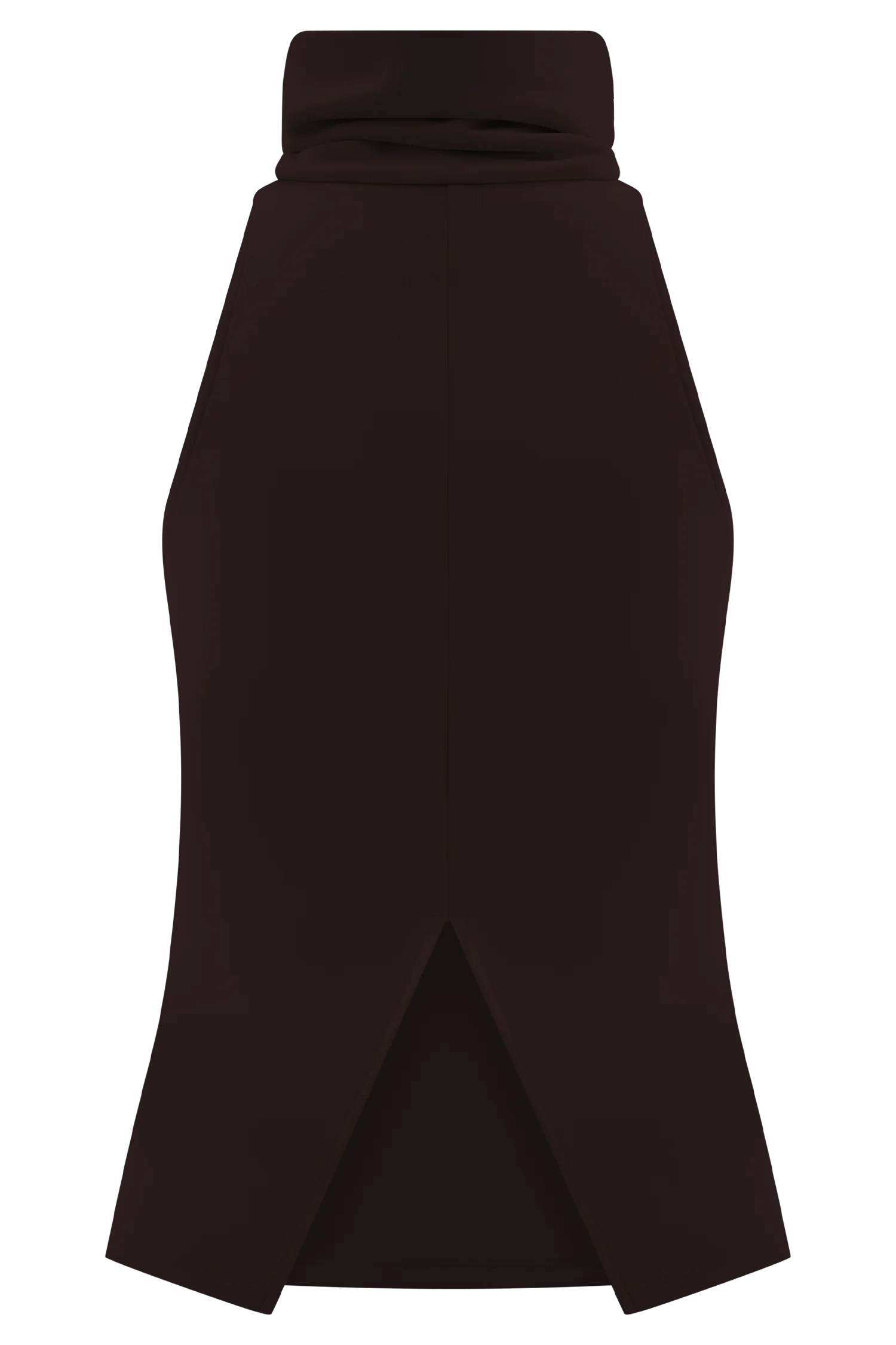 Birdie High Neck Sleeveless Top - Chocolate