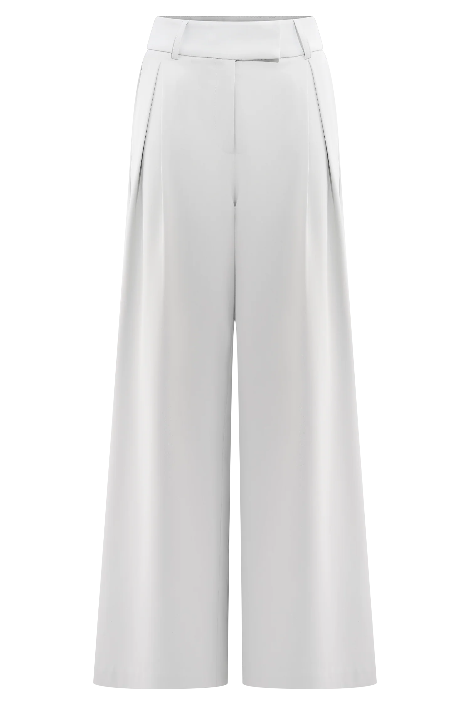Jameson Pleated Wide Leg Pants - Light Sage