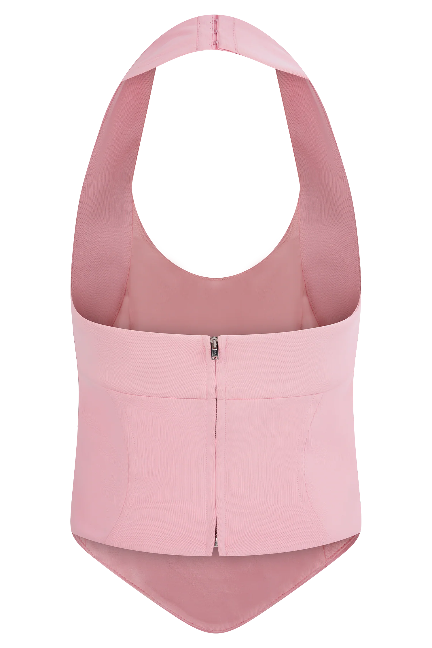 Meadow Corset Halter Top - Candy Pink