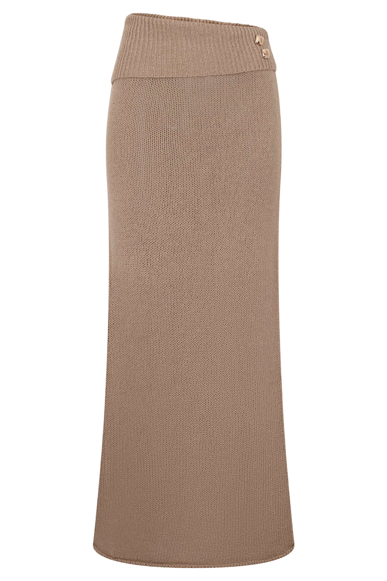 Sloane Knit Maxi Skirt - Latte