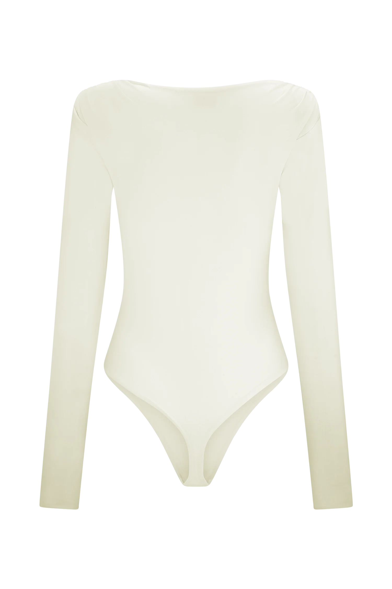 Elsie Shoulder Pad Bodysuit - Ivory