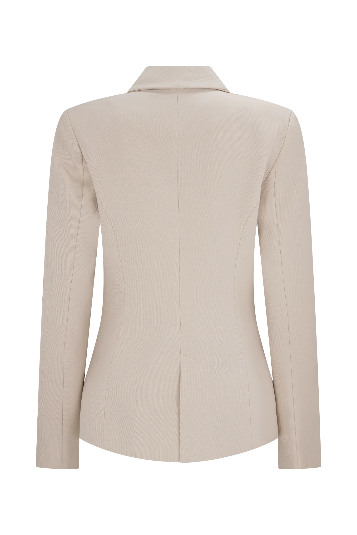 Max Cinched Waist Blazer - Ivory Stone