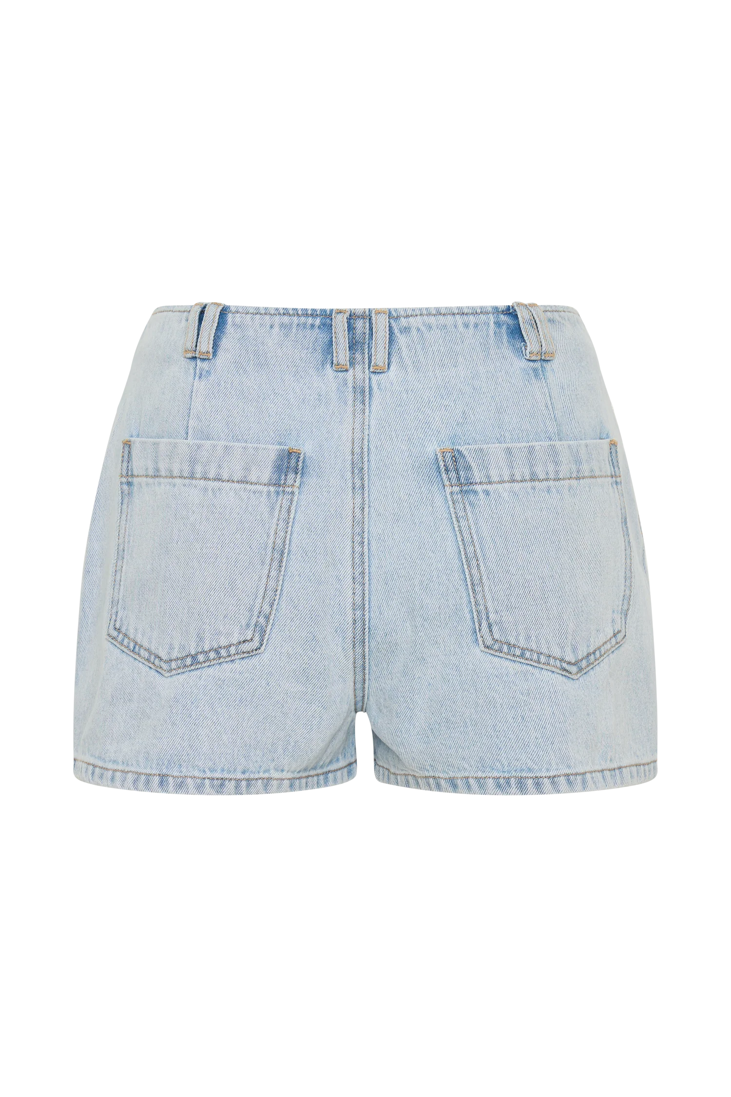 Tobias Denim Shorts - Light Blue