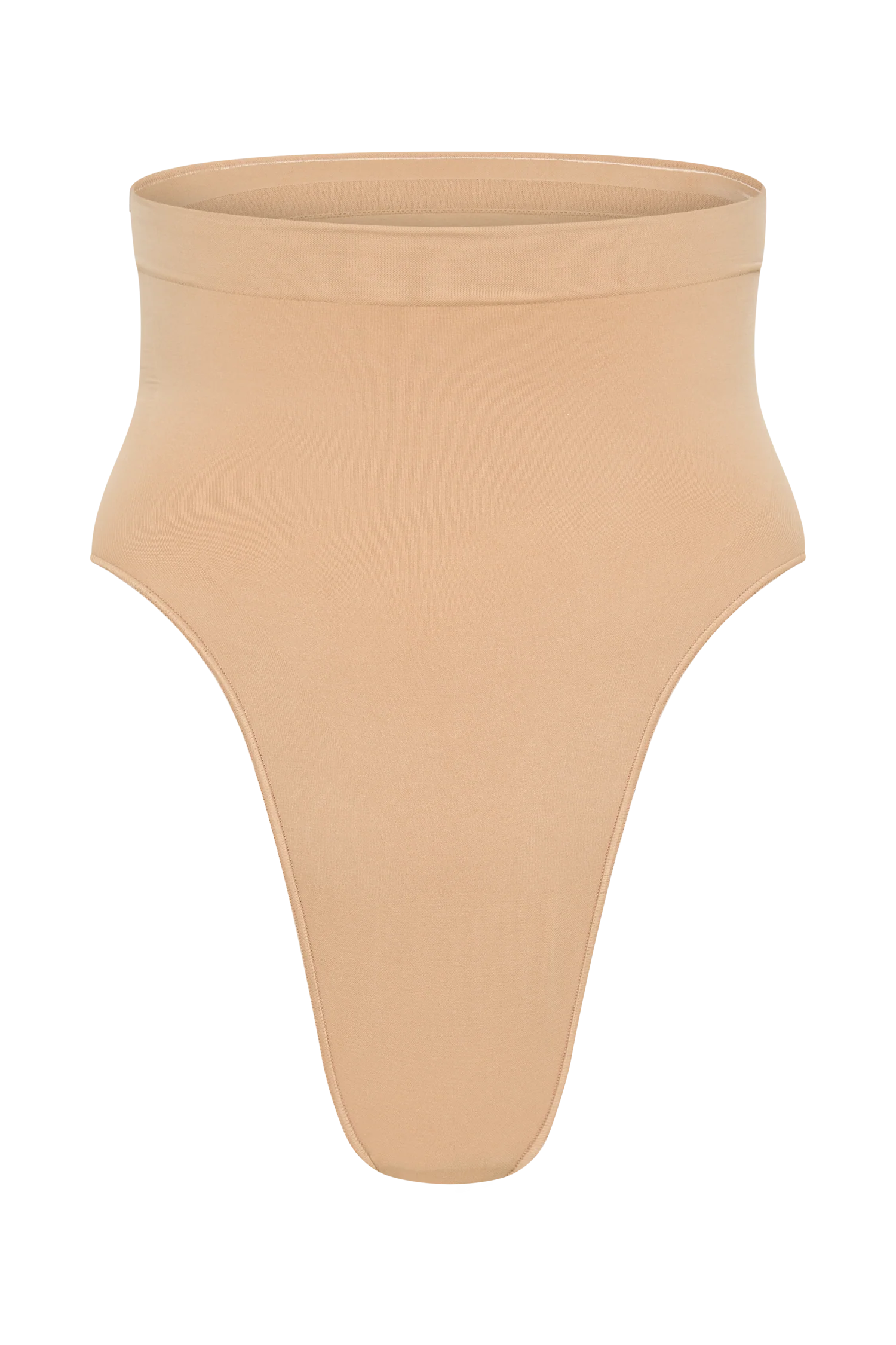Saria High Waist Shapewear Briefs - Beige