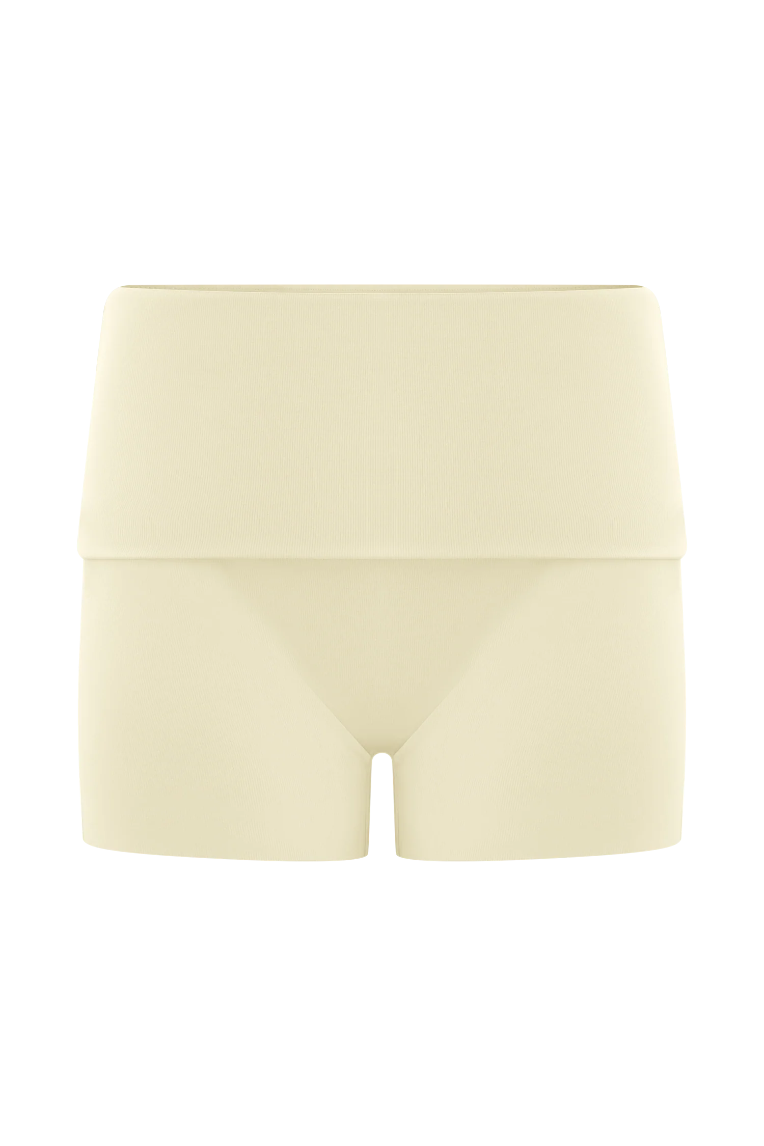 Birdie Fold Over Shorts - Ivory