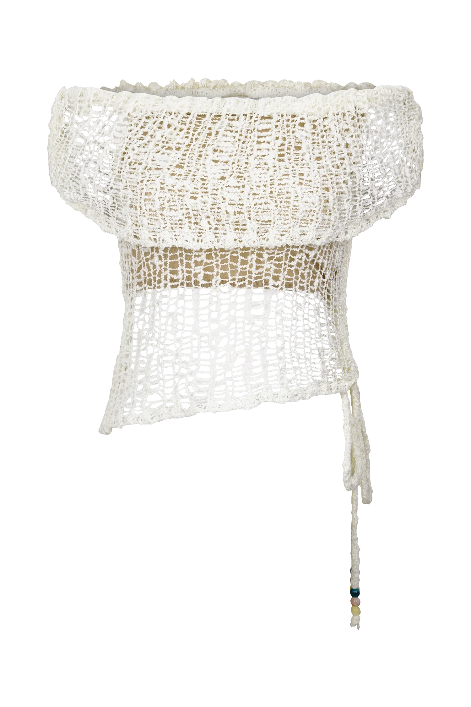 Cordelia Off Shoulder Knit Top - Ivory