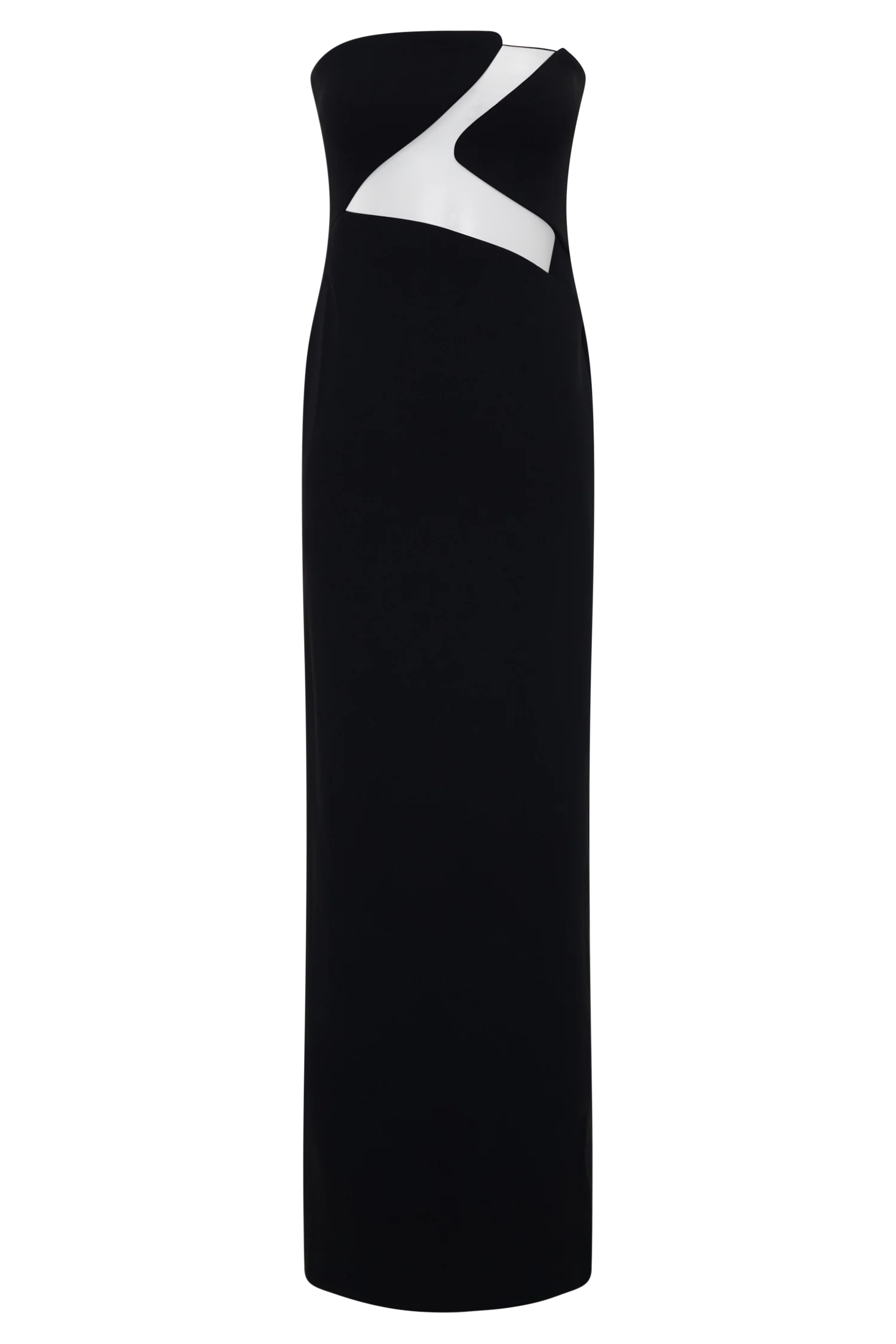 Lianne Strapless Maxi Dress - Black