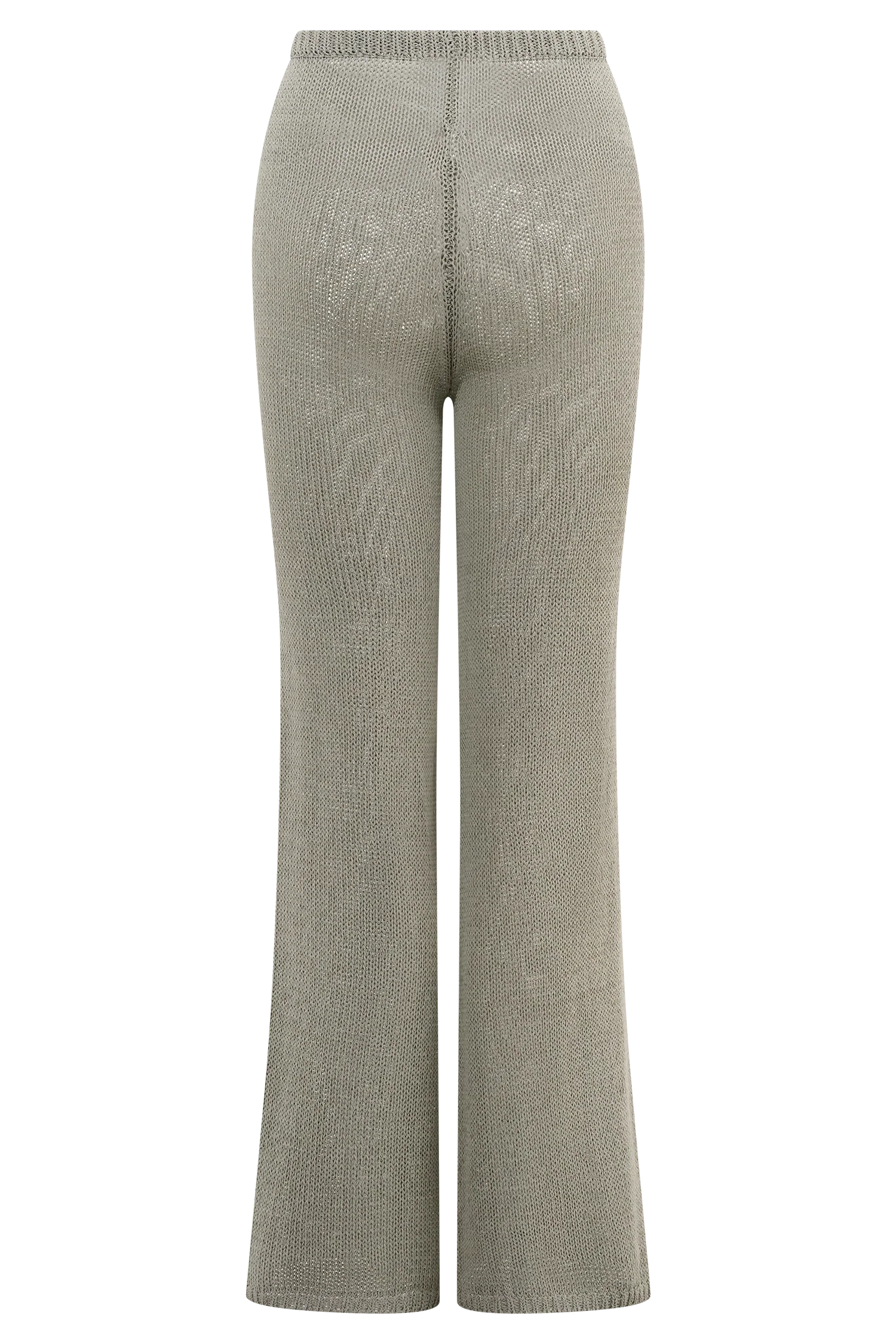 Malani Wide Leg Knit Pants - Sage