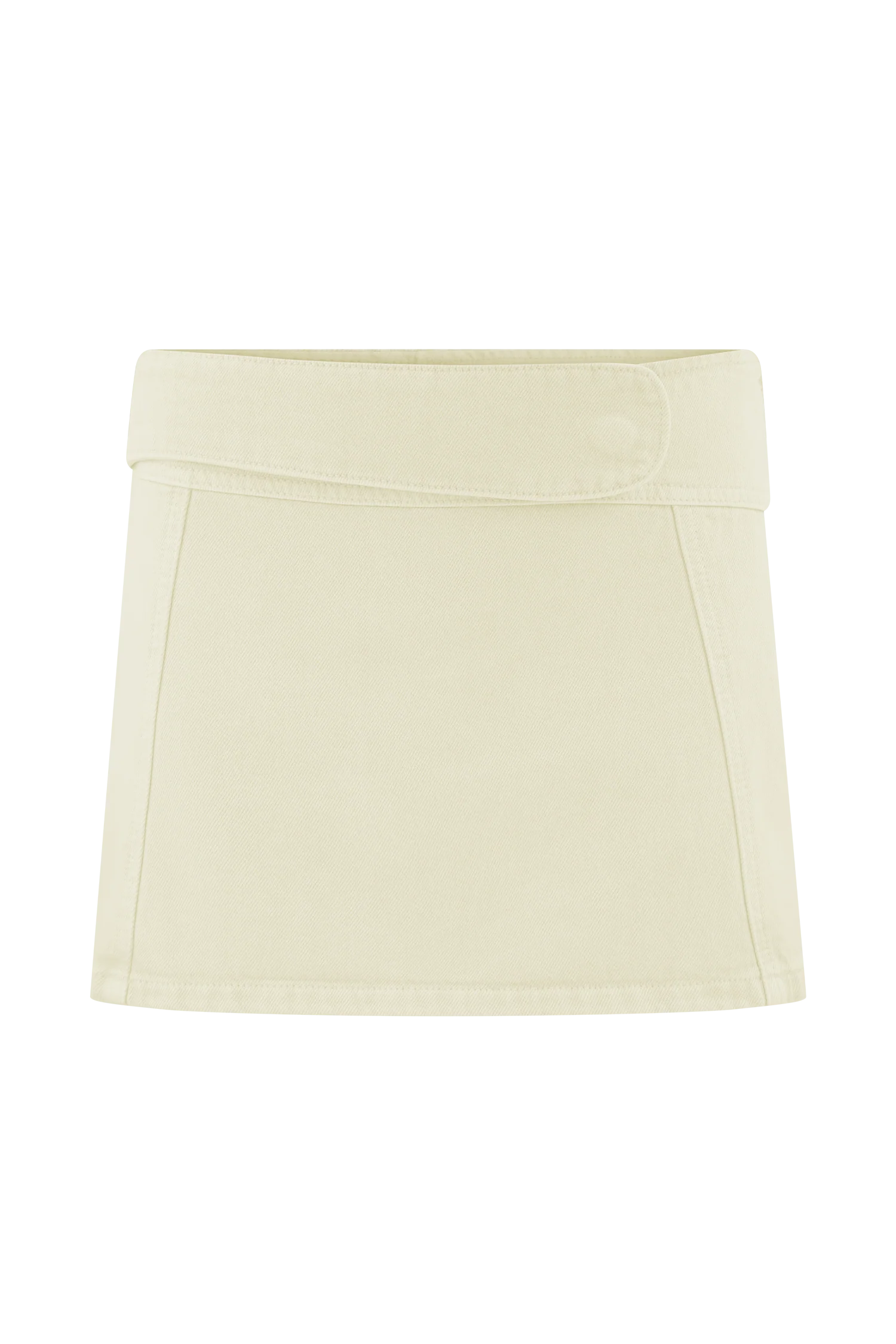Fallon Denim Micro Mini Skort - Stone Wash