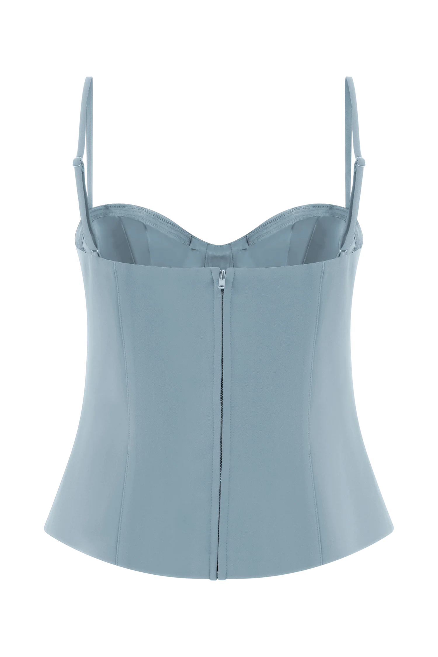 Jaime Spaghetti Strap Suiting Top - Ocean Blue