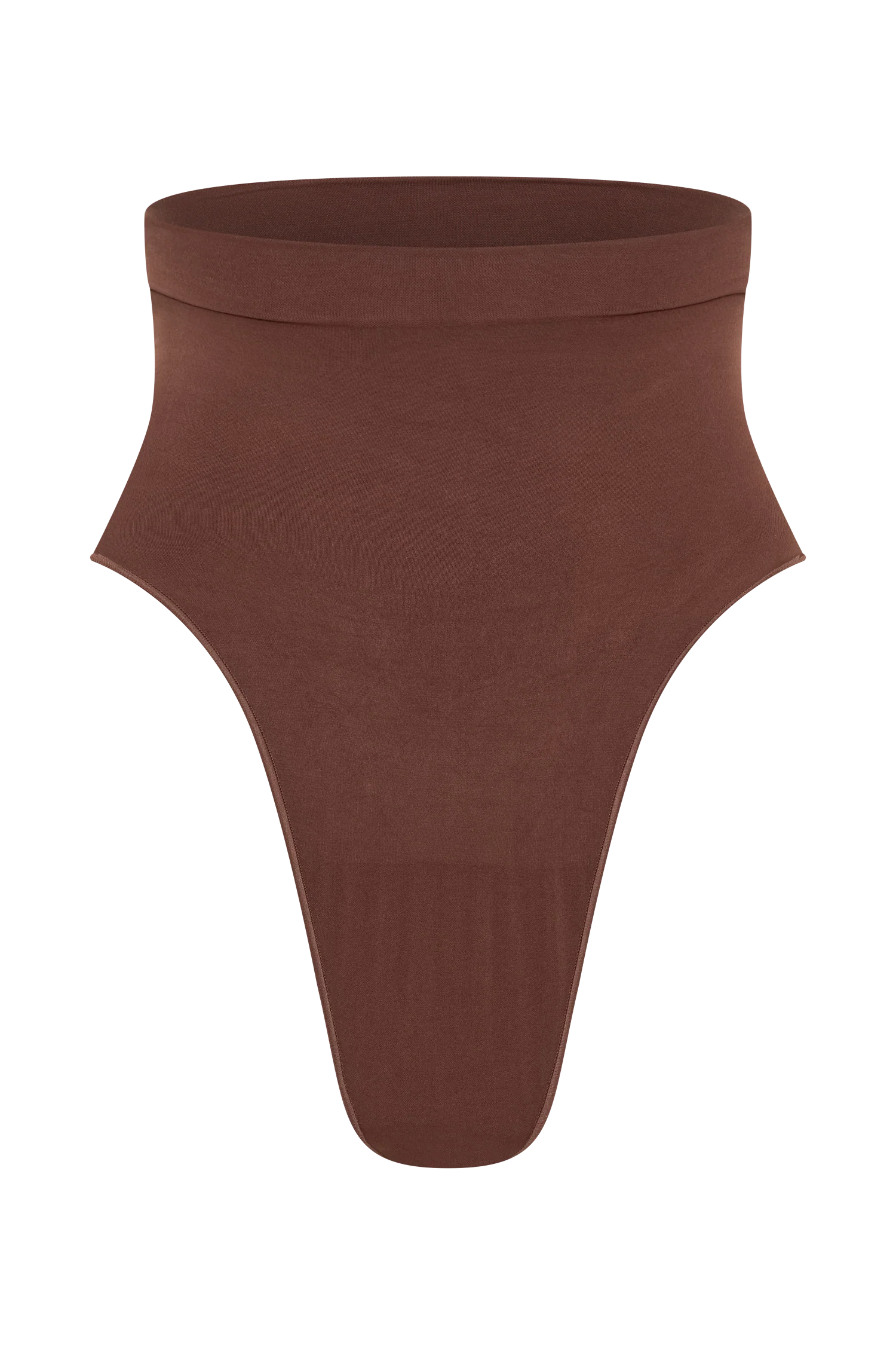 Saria High Waist Shapewear Briefs - Espresso
