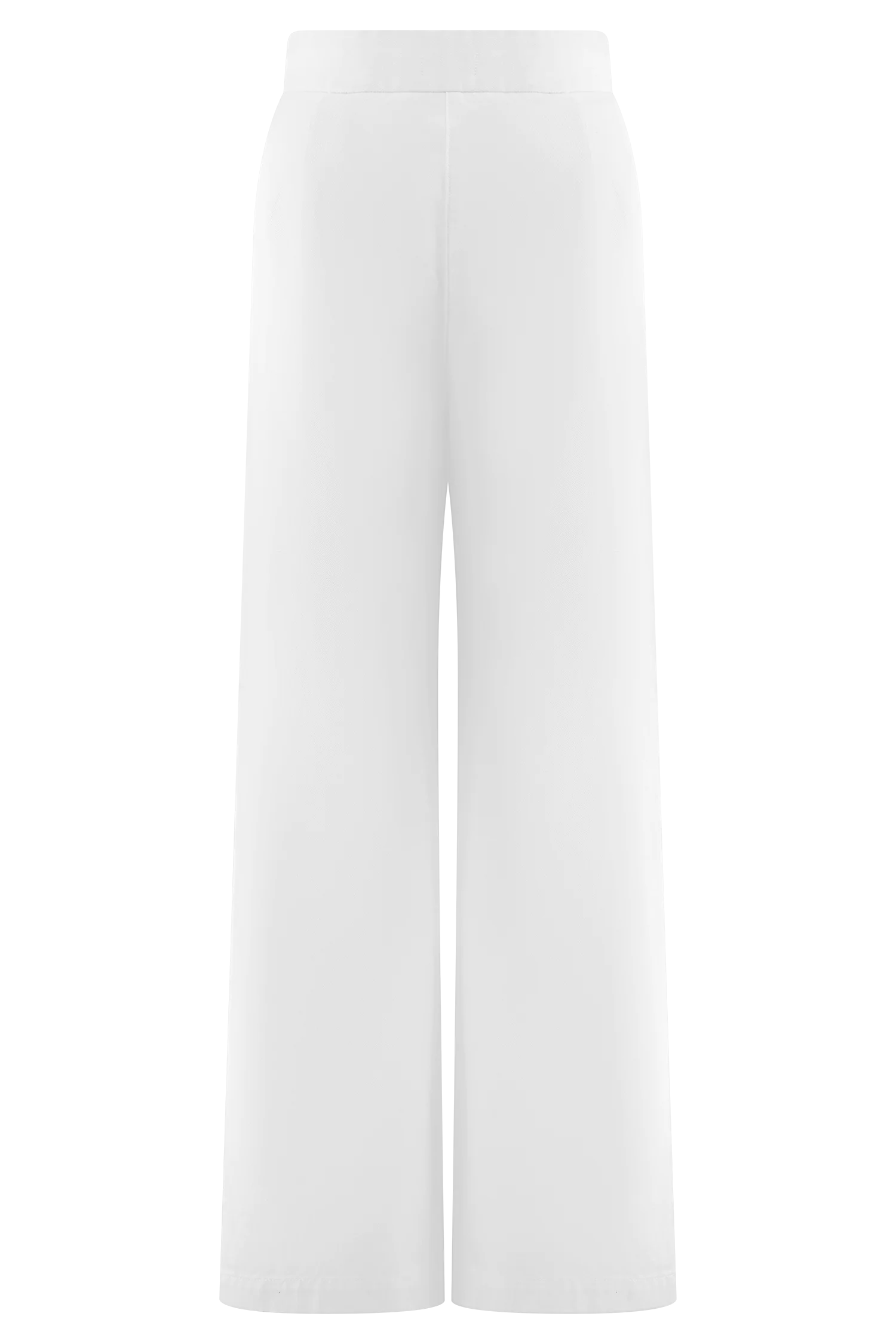 Rayne Wide Leg Denim Jeans - White