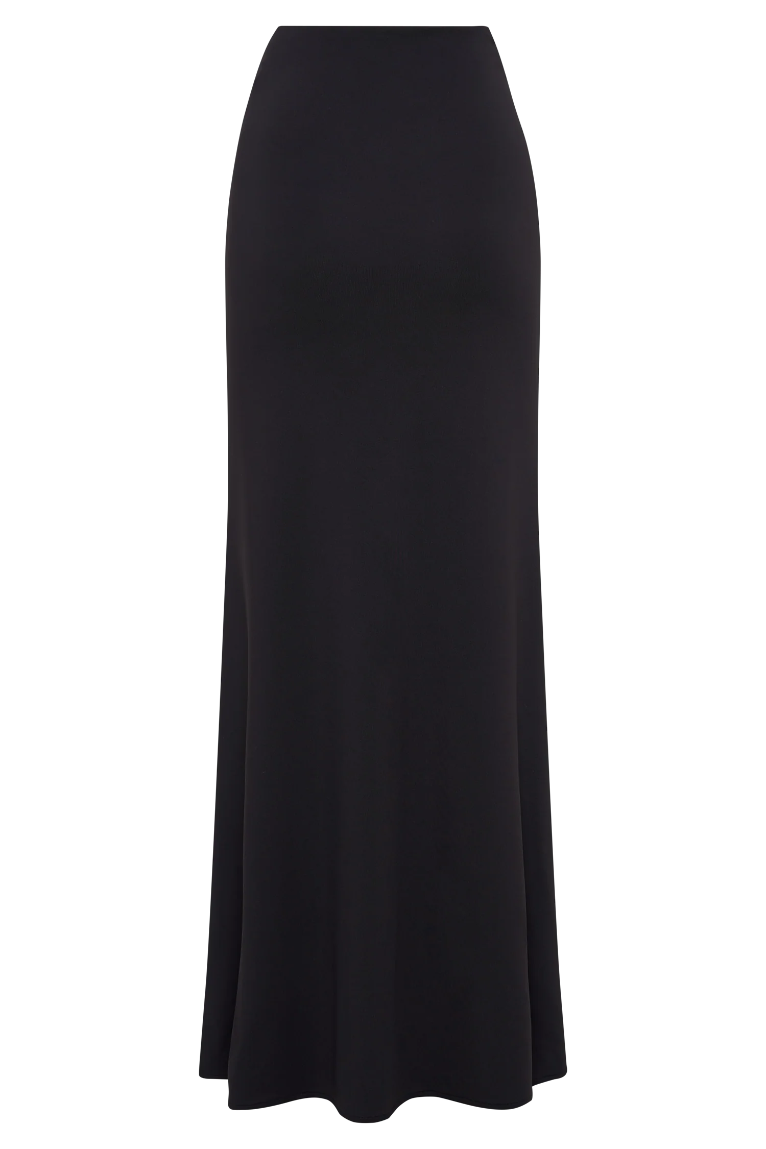 Jules Recycled Nylon And Mesh Maxi Skirt - Black