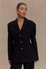 Bellamy Cinched Blazer - Black