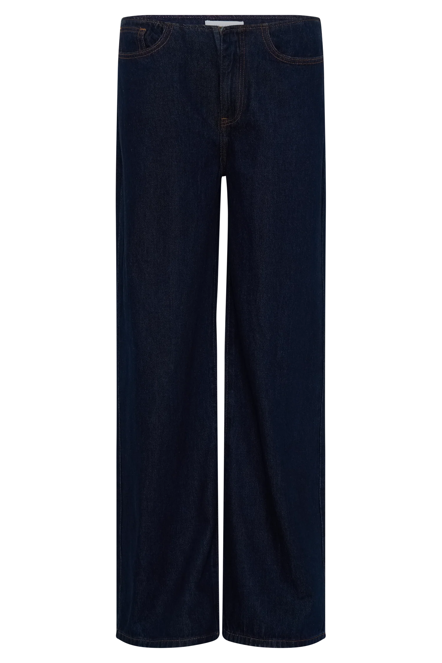 Caitlin Mid Rise Denim Jeans - Indigo Blue