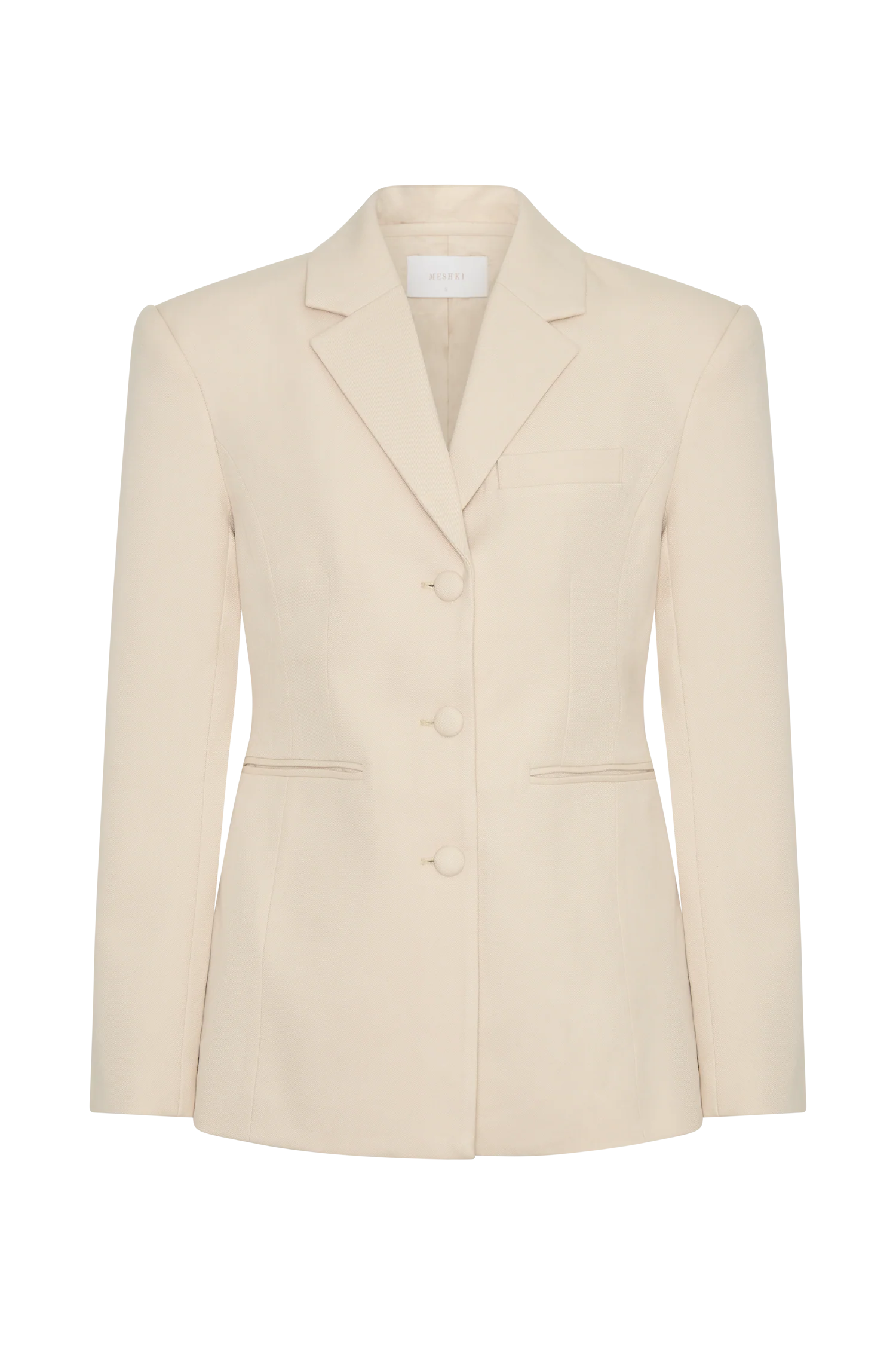 Bellamy Cinched Blazer - Buttermilk
