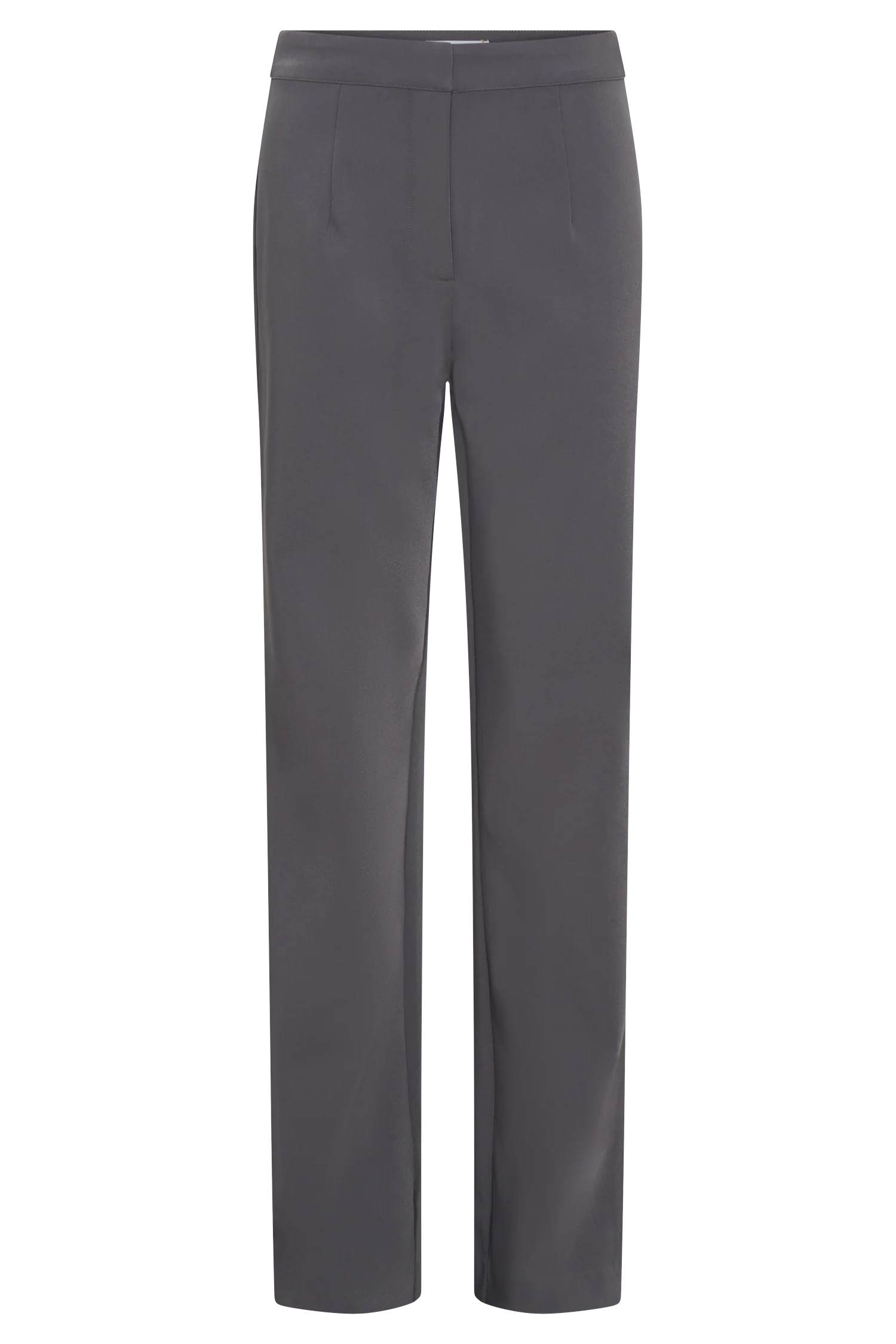 Allanah Straight Leg Pants - Charcoal