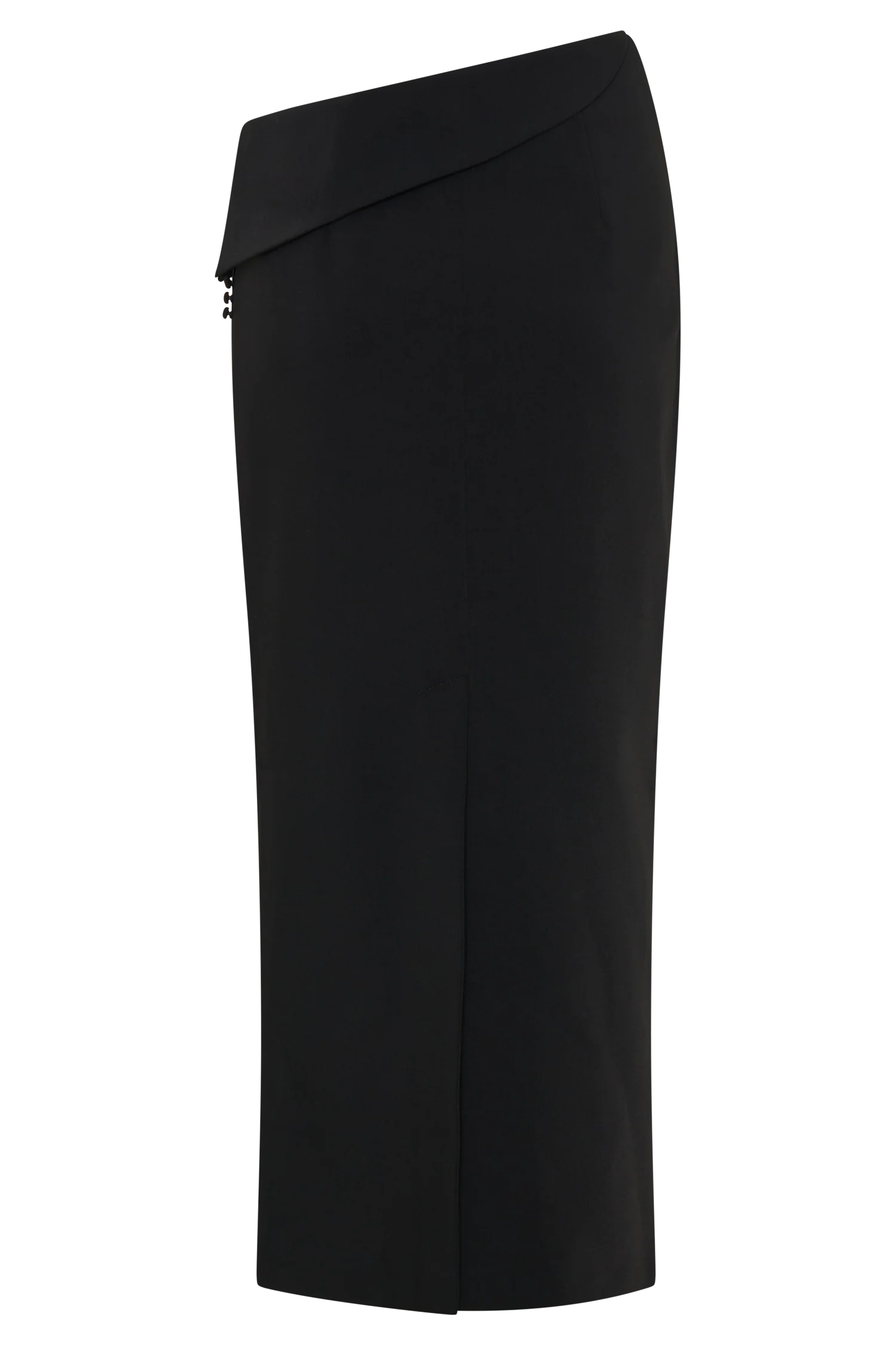 Astrid Suiting Midi Skirt - Black