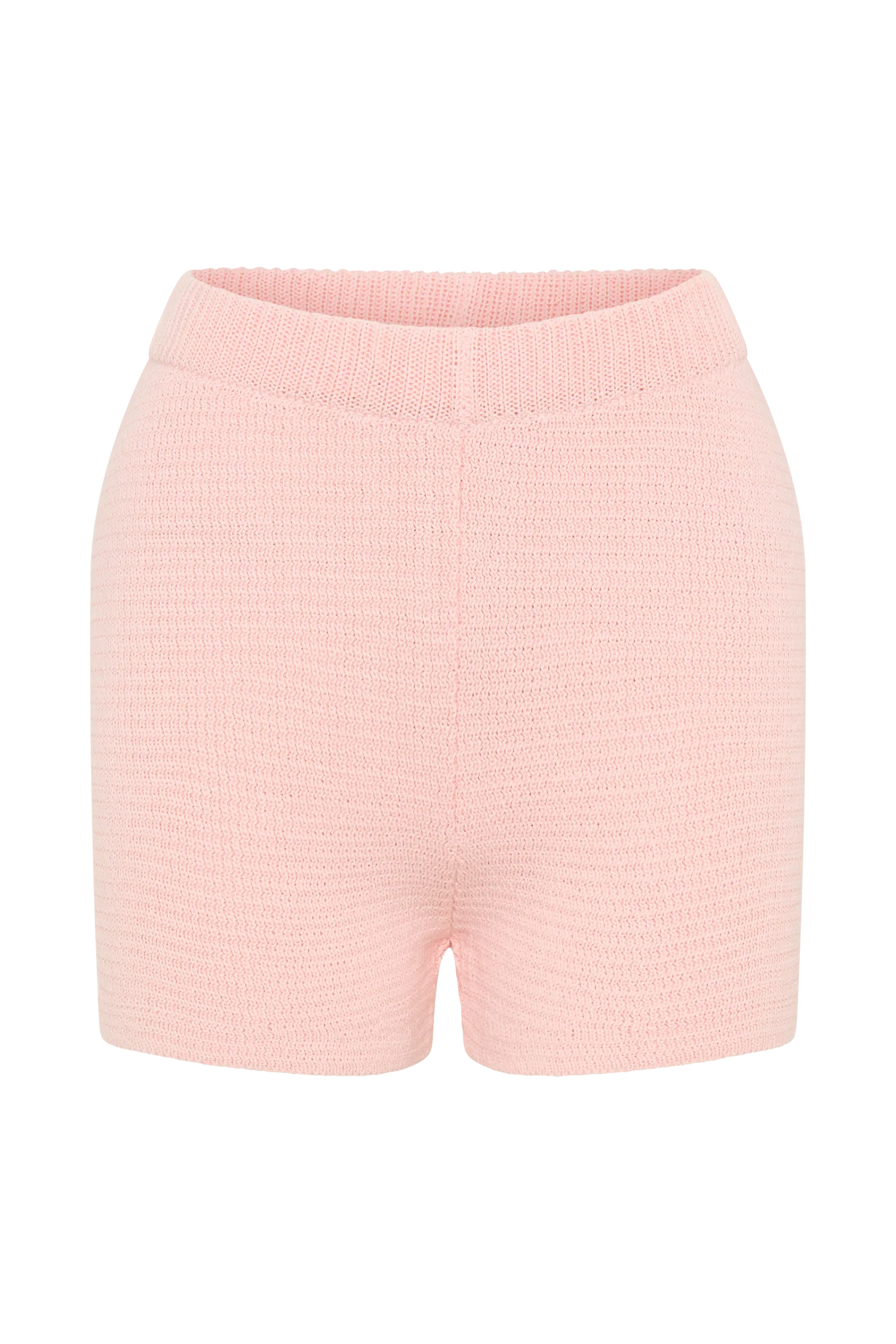 Noah Knit Shorts - Baby Pink