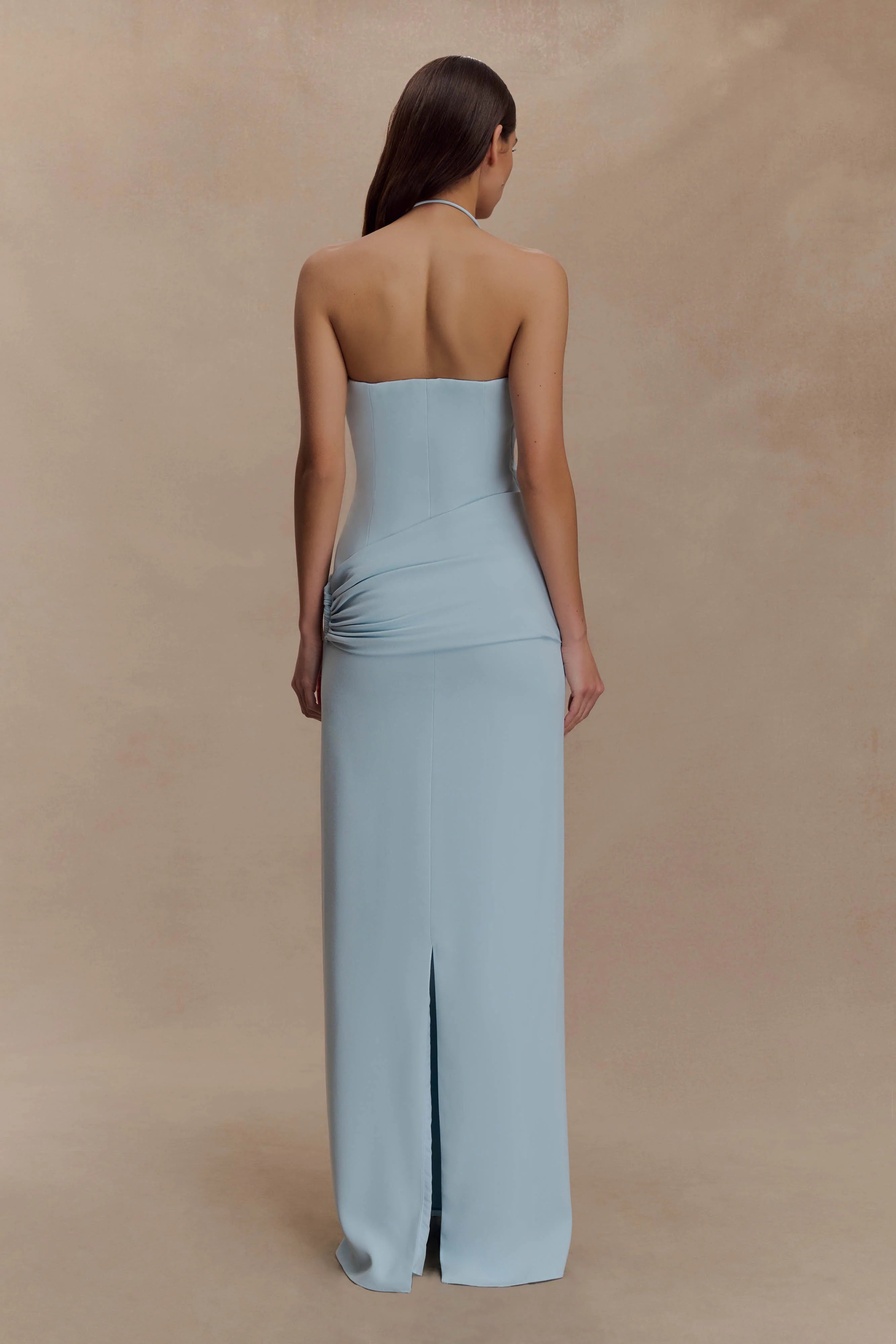 Lalia Teardrop Maxi Dress - Powder Blue