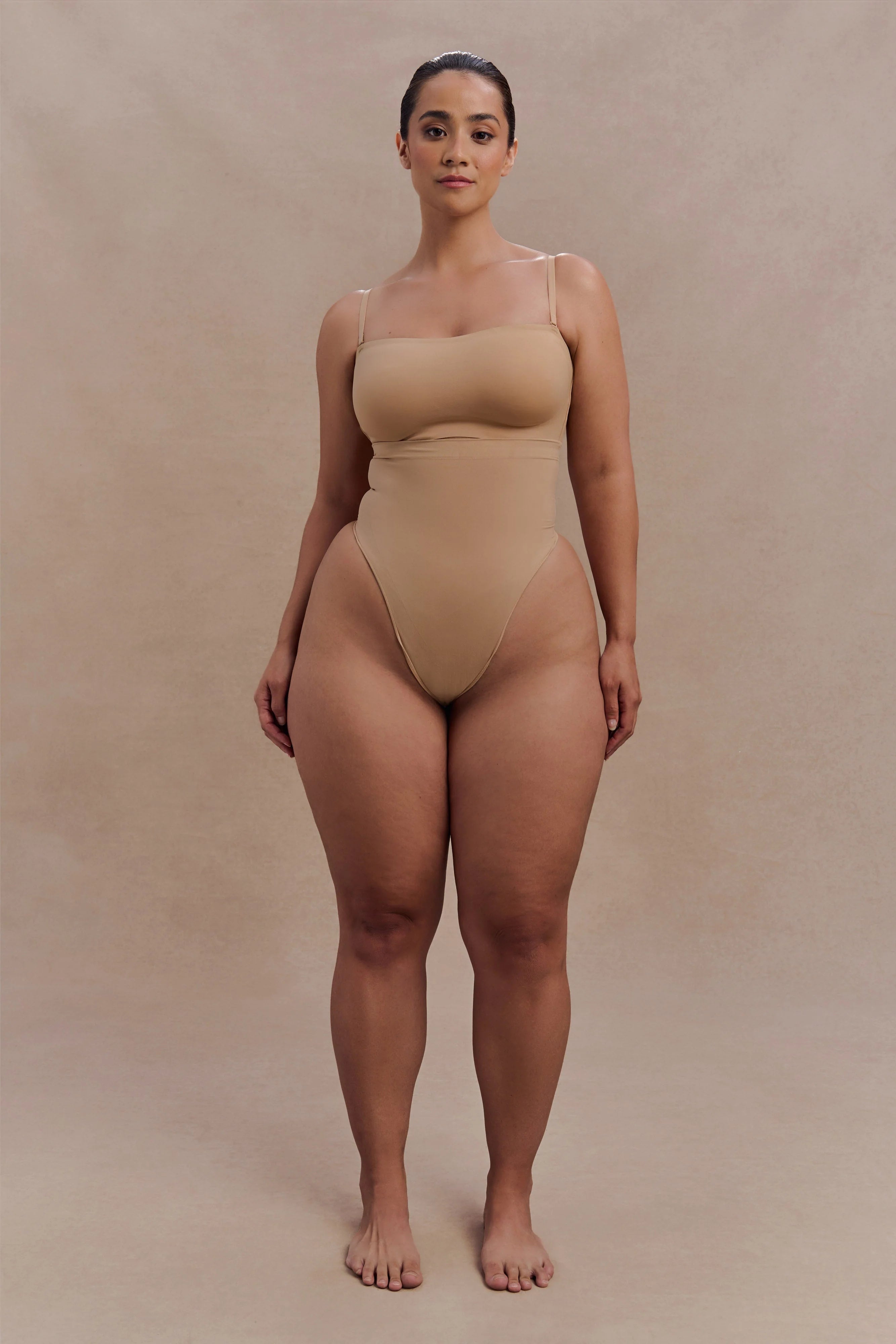 Joanna Strapless Shapewear Bra - Beige