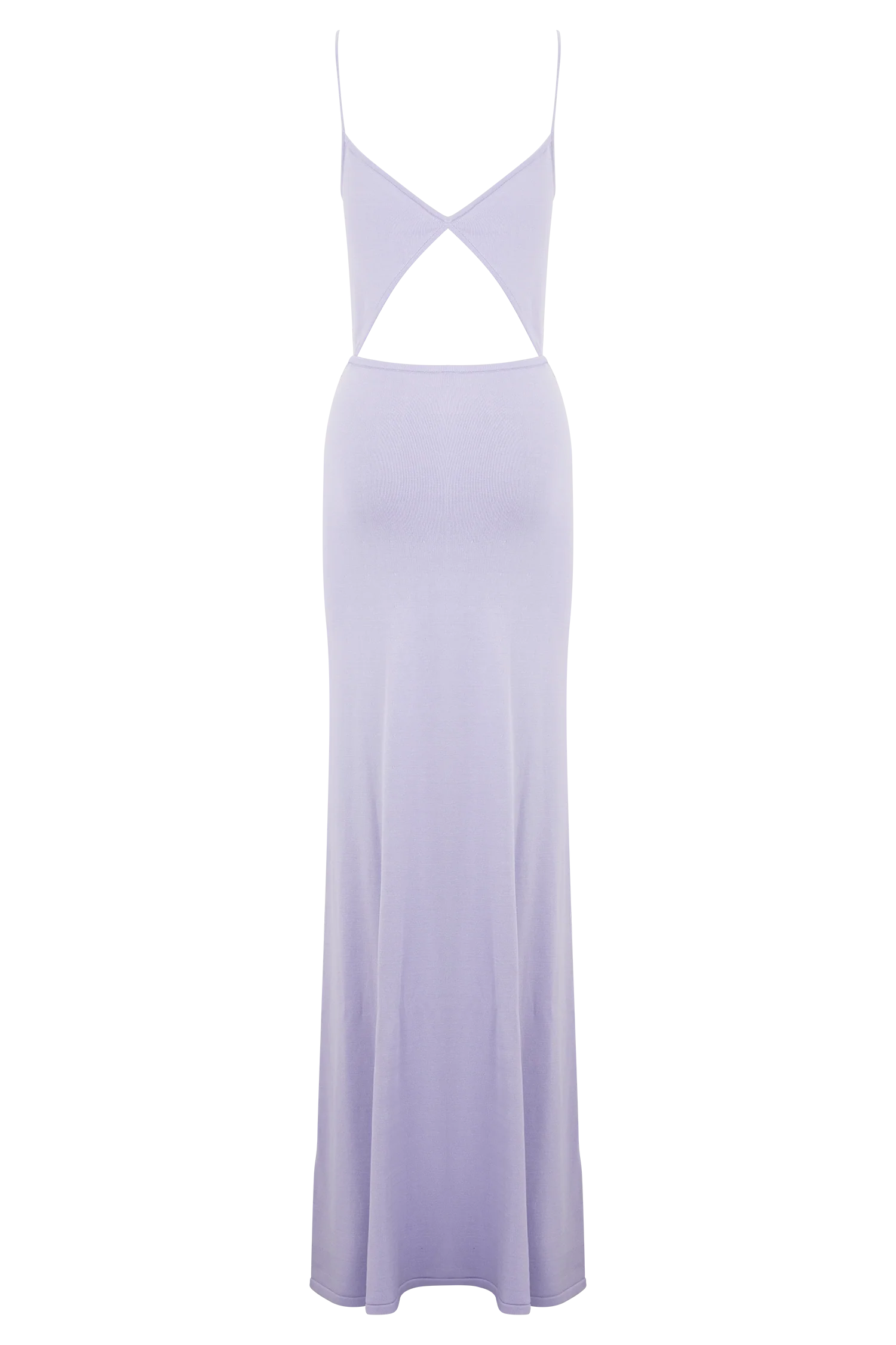 Reama Wrap Over Knit Maxi Dress - Cornflower Blue