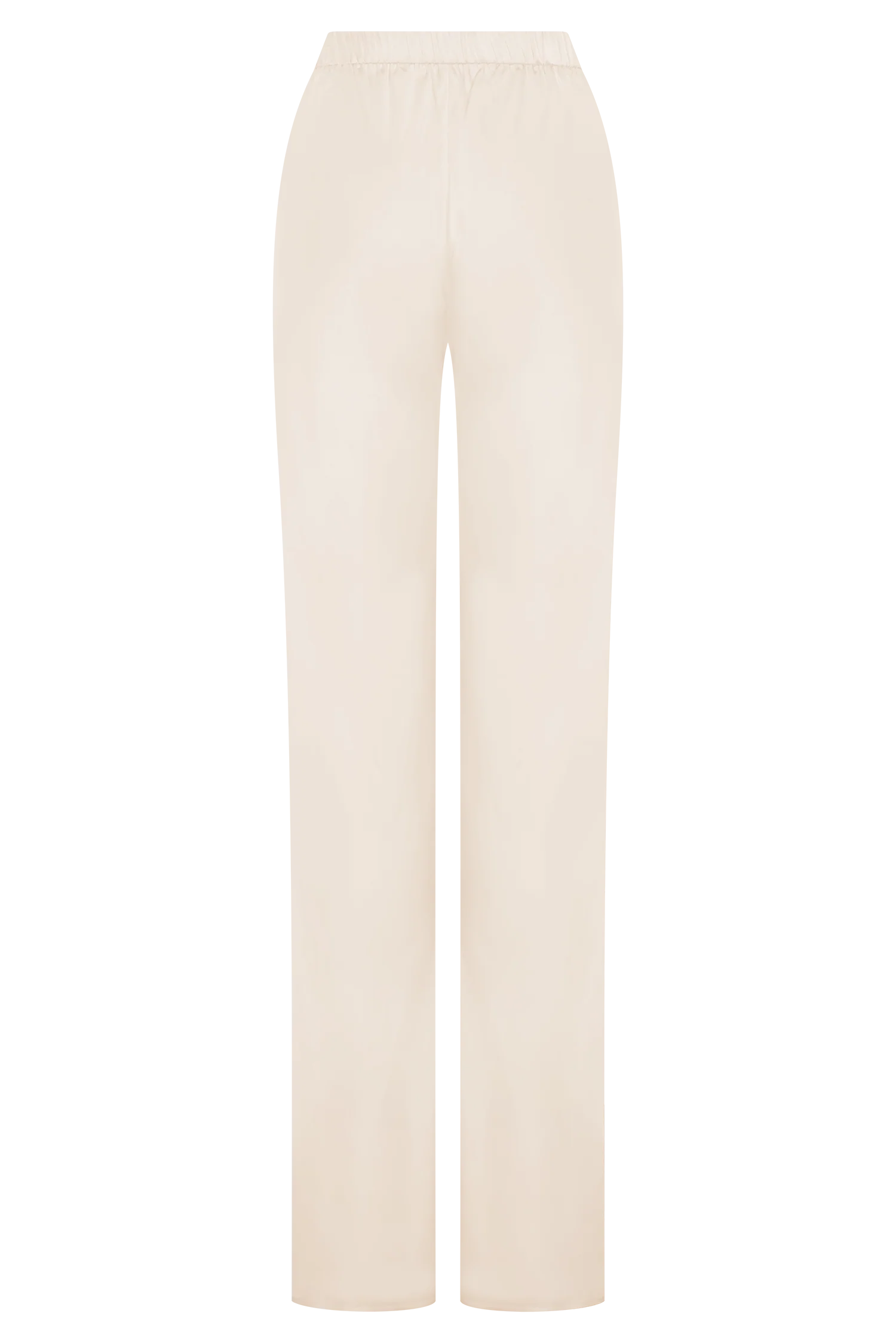 Bianca Satin Pants - Ivory