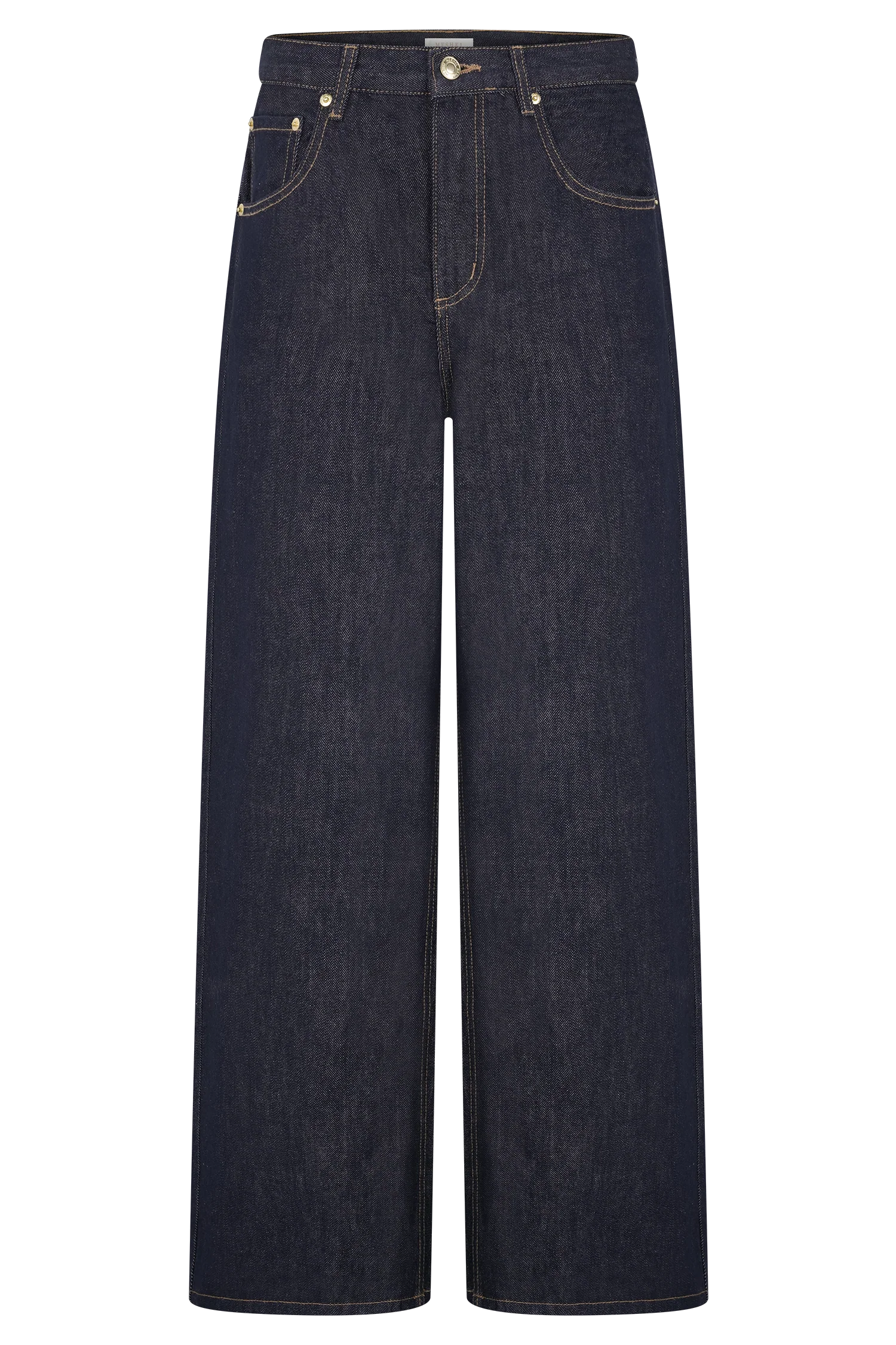 Mannon Mid Rise Denim Jeans - Washed Indigo Blue